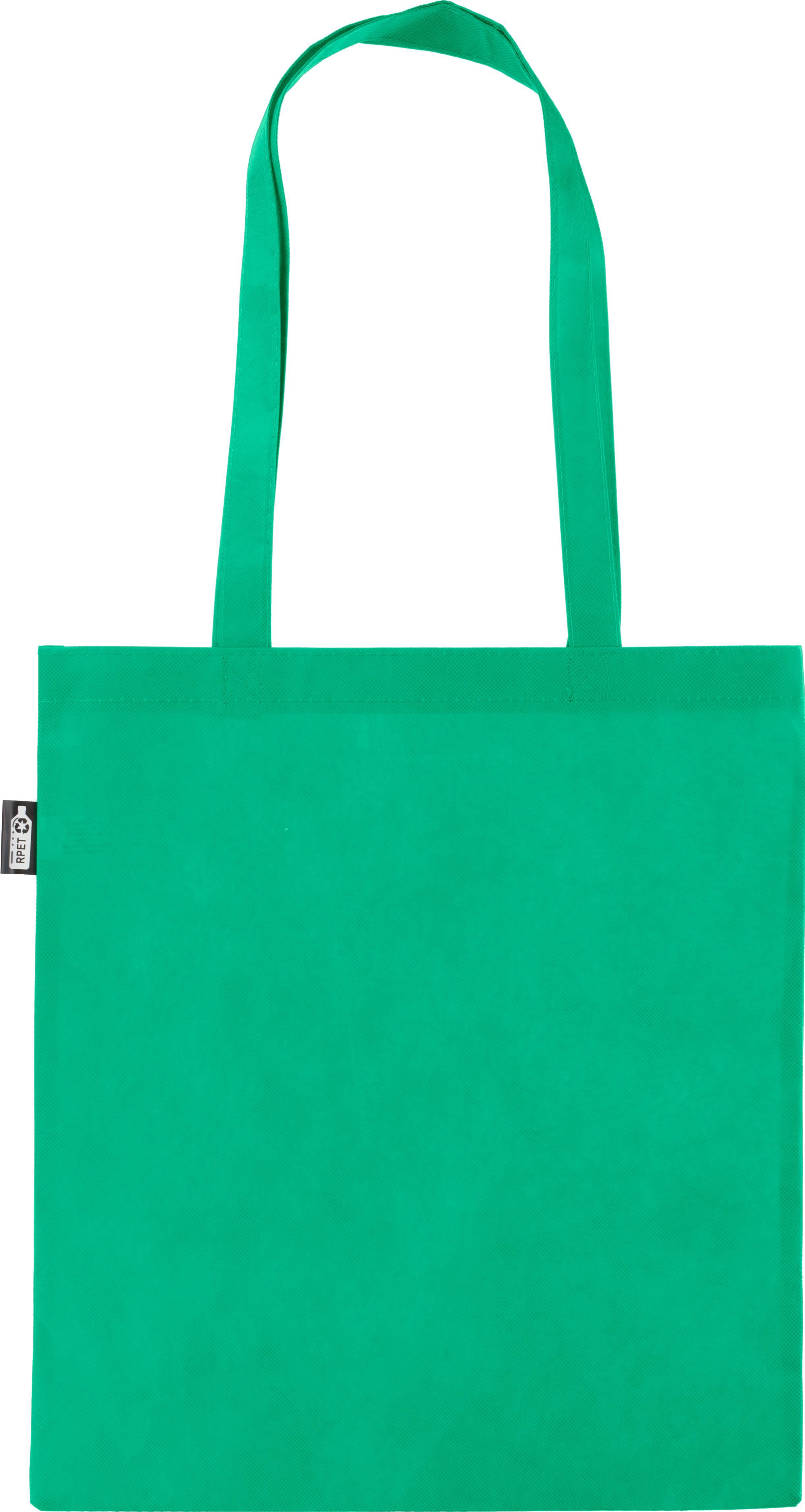 Indkøbspose af Genbrugt nonwoven (80 g/m2) Talisa - grøn