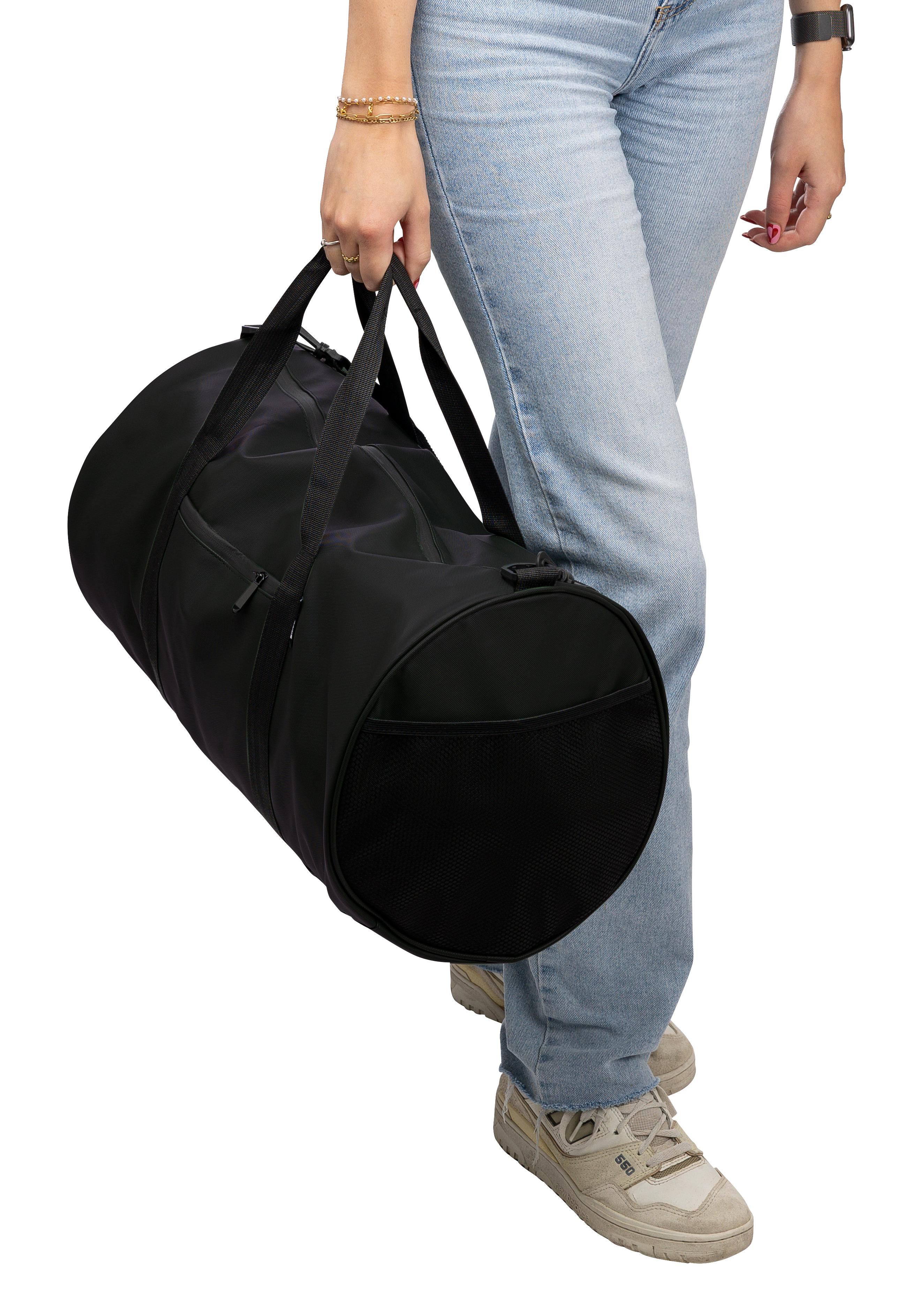 duffelbag af rPET Aisha - sort