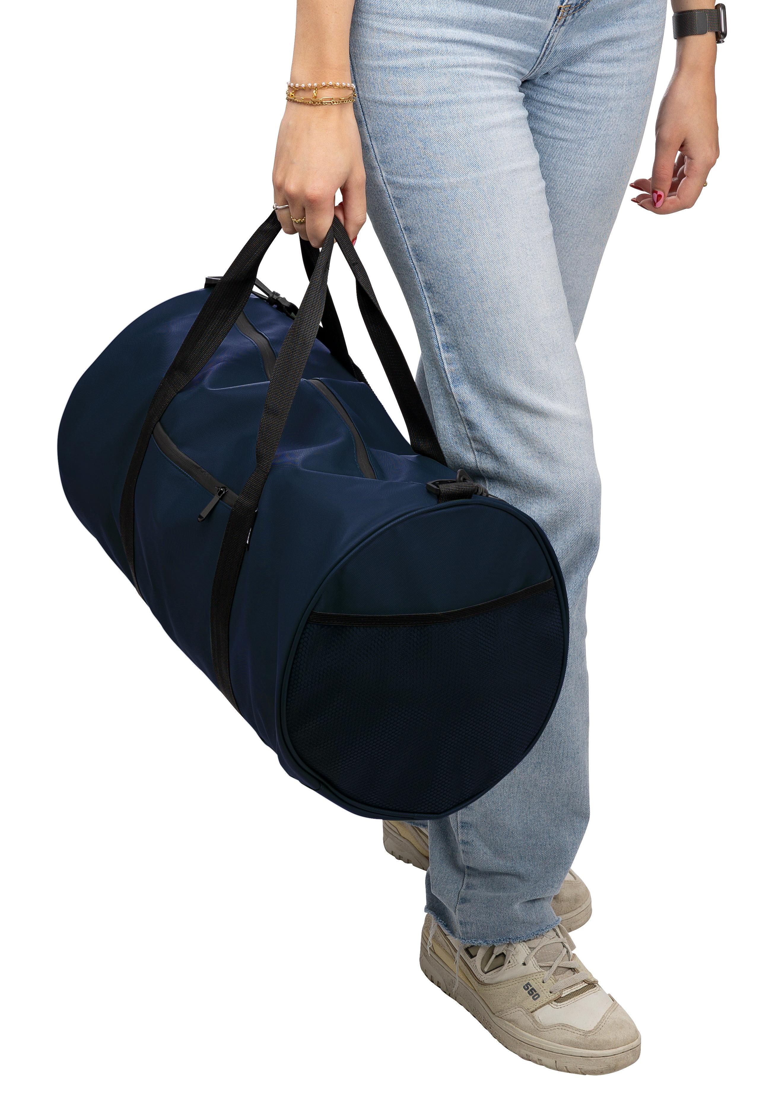 duffelbag af rPET Aisha - blå