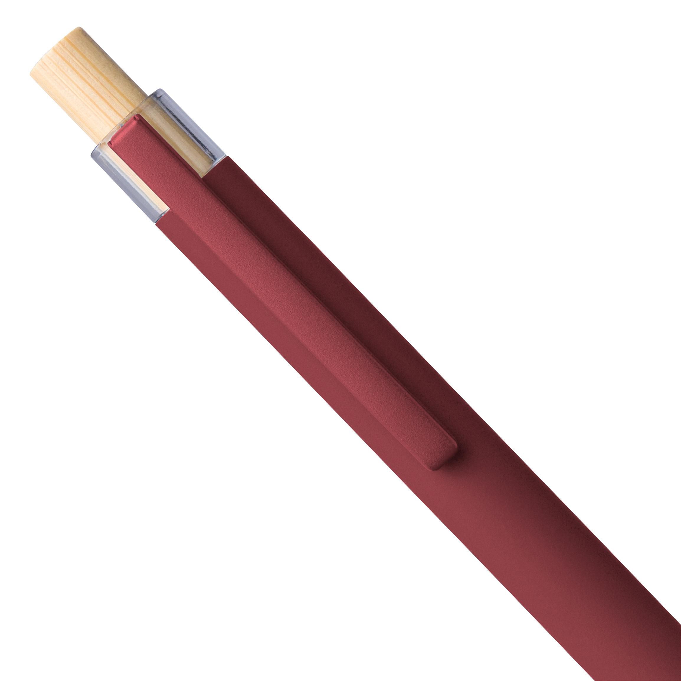 Kuglepen af Genbrugt aluminium Kira - bordeaux