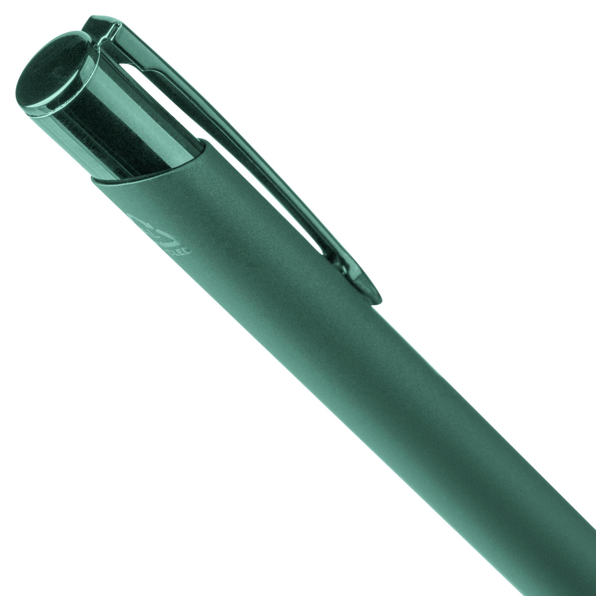 Stylo bille Anisa | Recyclé | Finition caoutchoutée