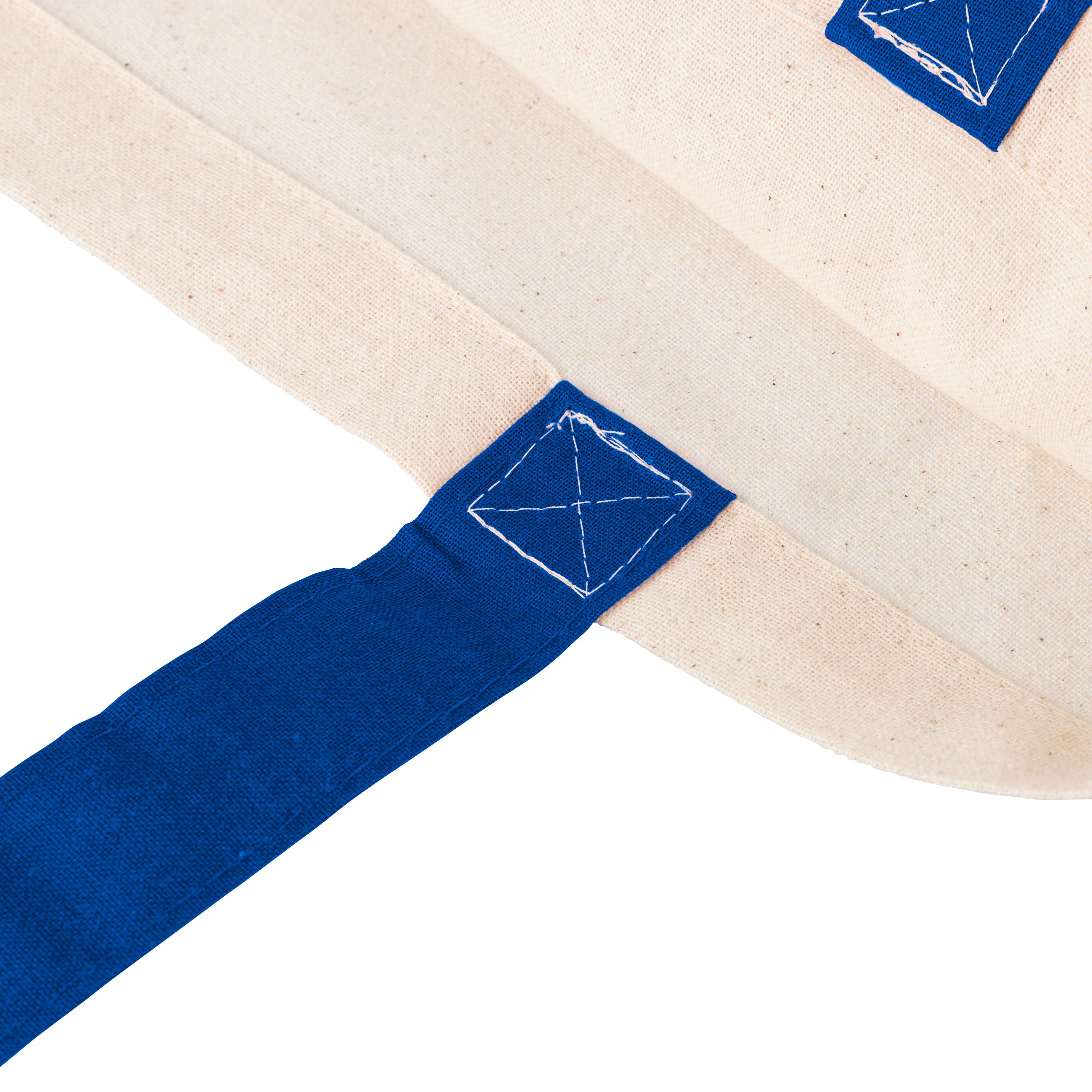 Indkøbspose af Bomuld (140 gsm) Maris - blå