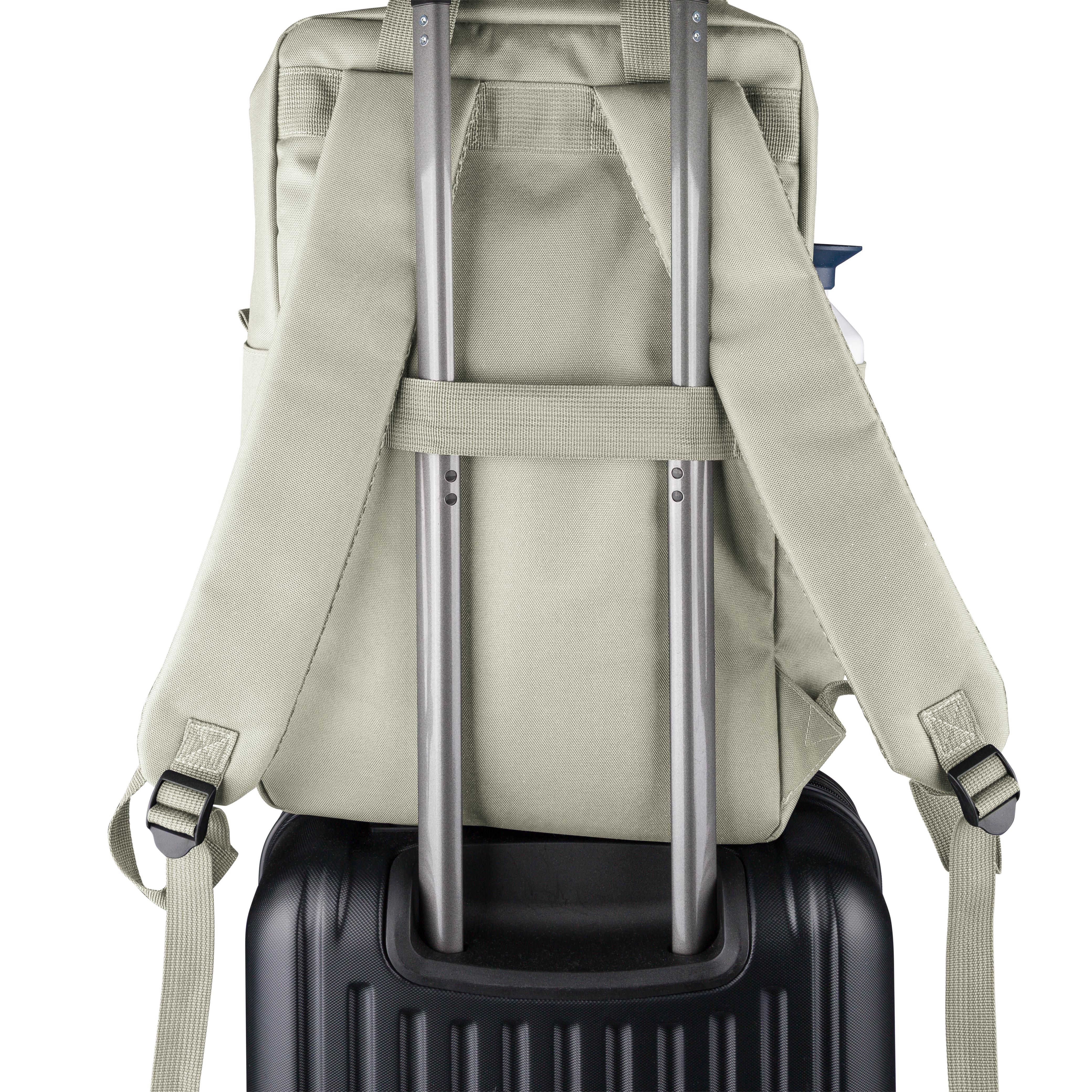 Rygsæk af Genbrugt (900D) polyester Amalia - beige