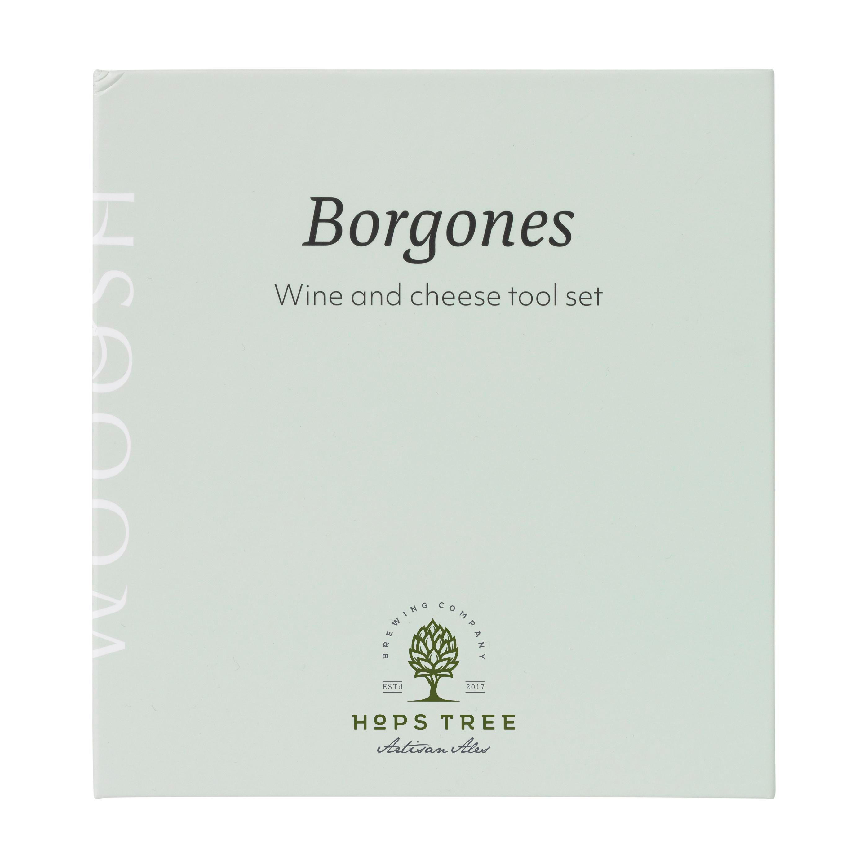 Wooosh Borgones Wine and Cheese Tool Set