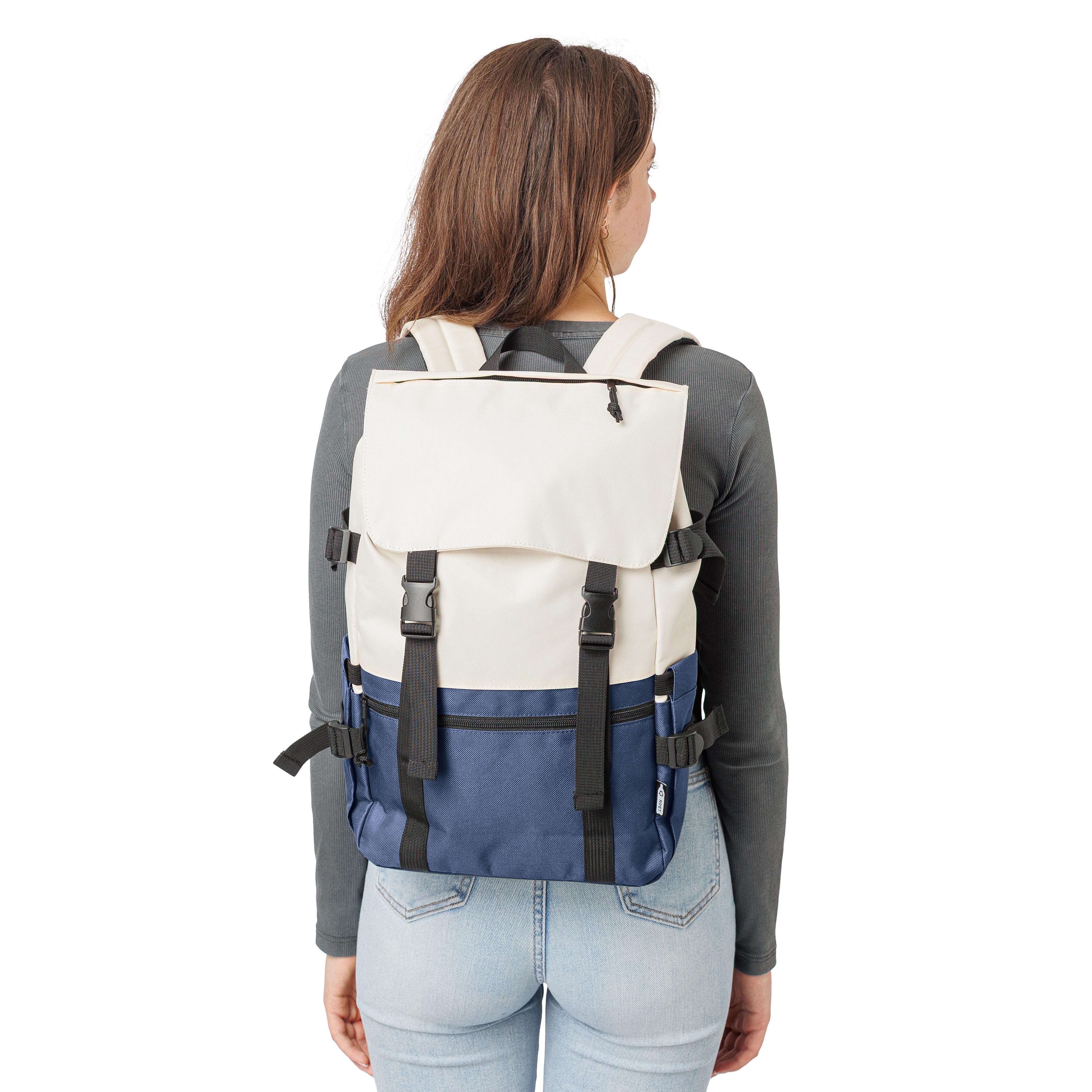 Sac à dos Vayo 2-tons | Recyclé | Ordinateur portable 15