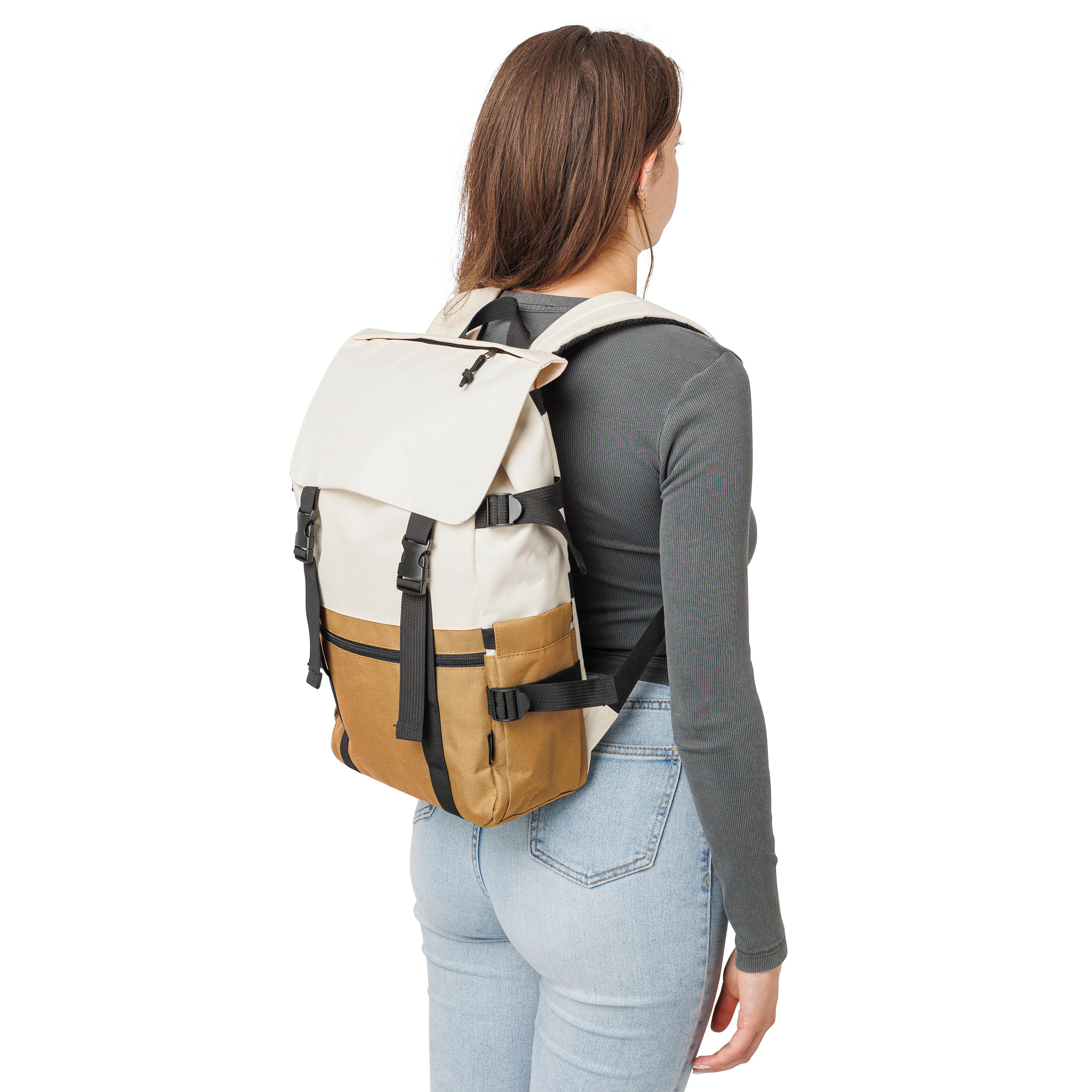 Sac à dos Vayo 2-tons | Recyclé | Ordinateur portable 15
