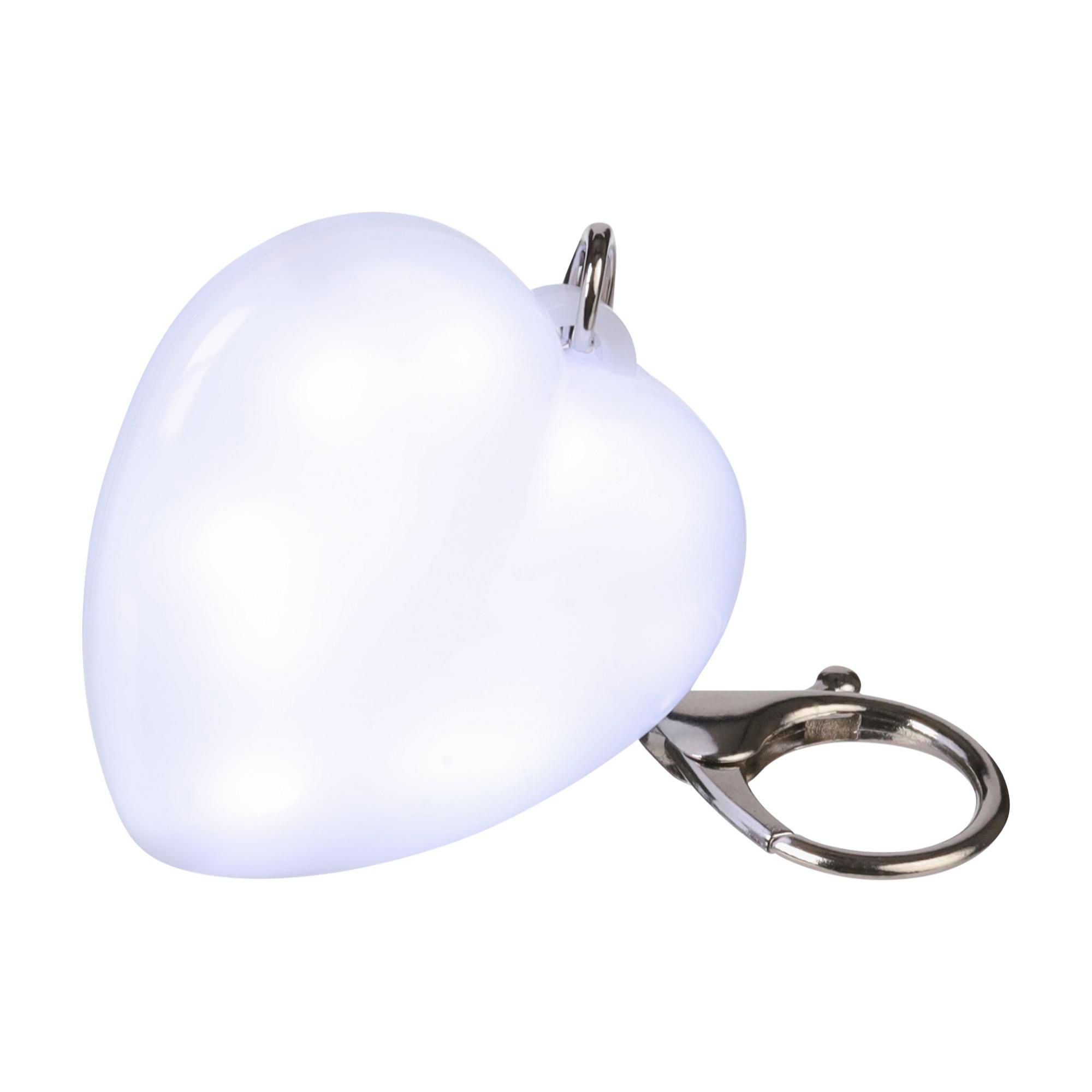Porte-clés lumineux Gleamo | Forme cœur