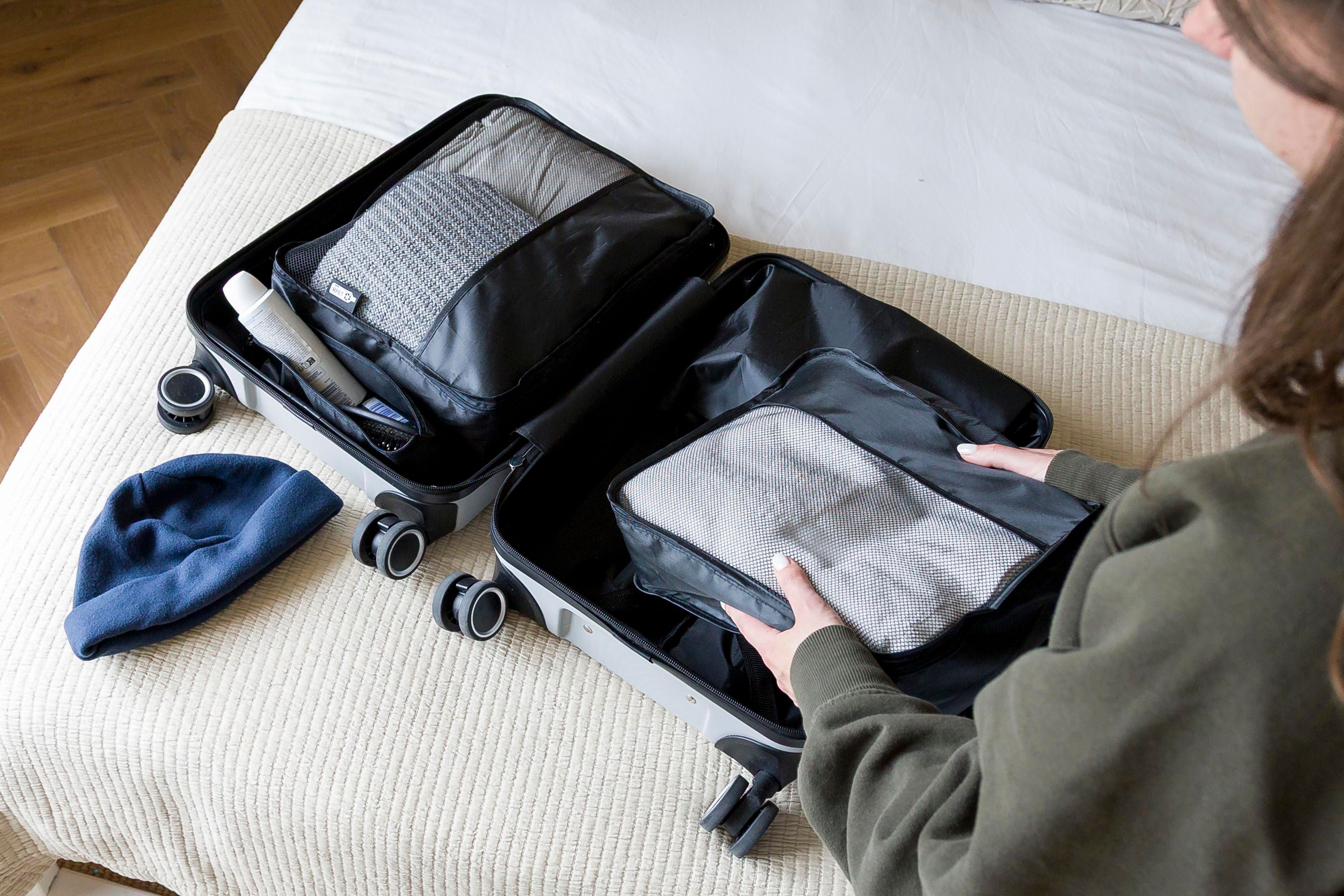 Set d'organiseurs de voyage Packio | Recyclé | 7 pcs