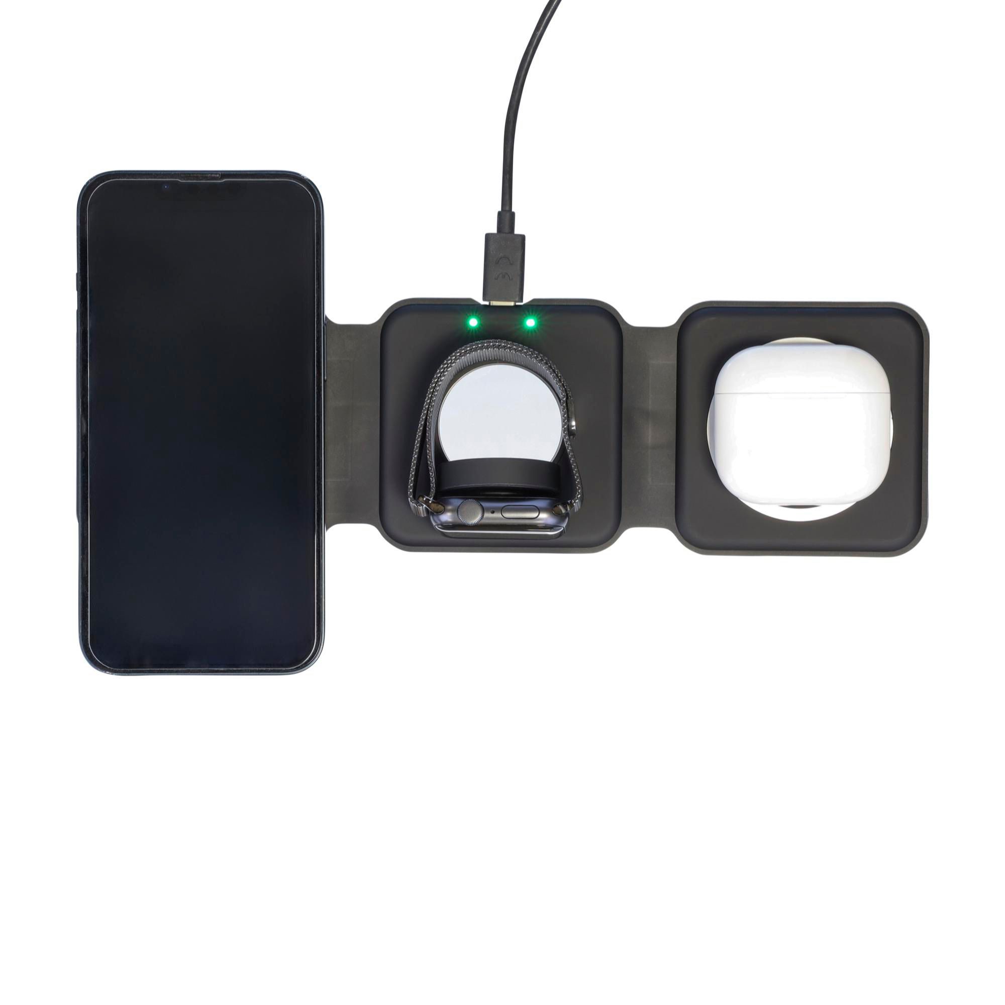 Chargeur sans fil Trigo | Recyclé | 3-en-1