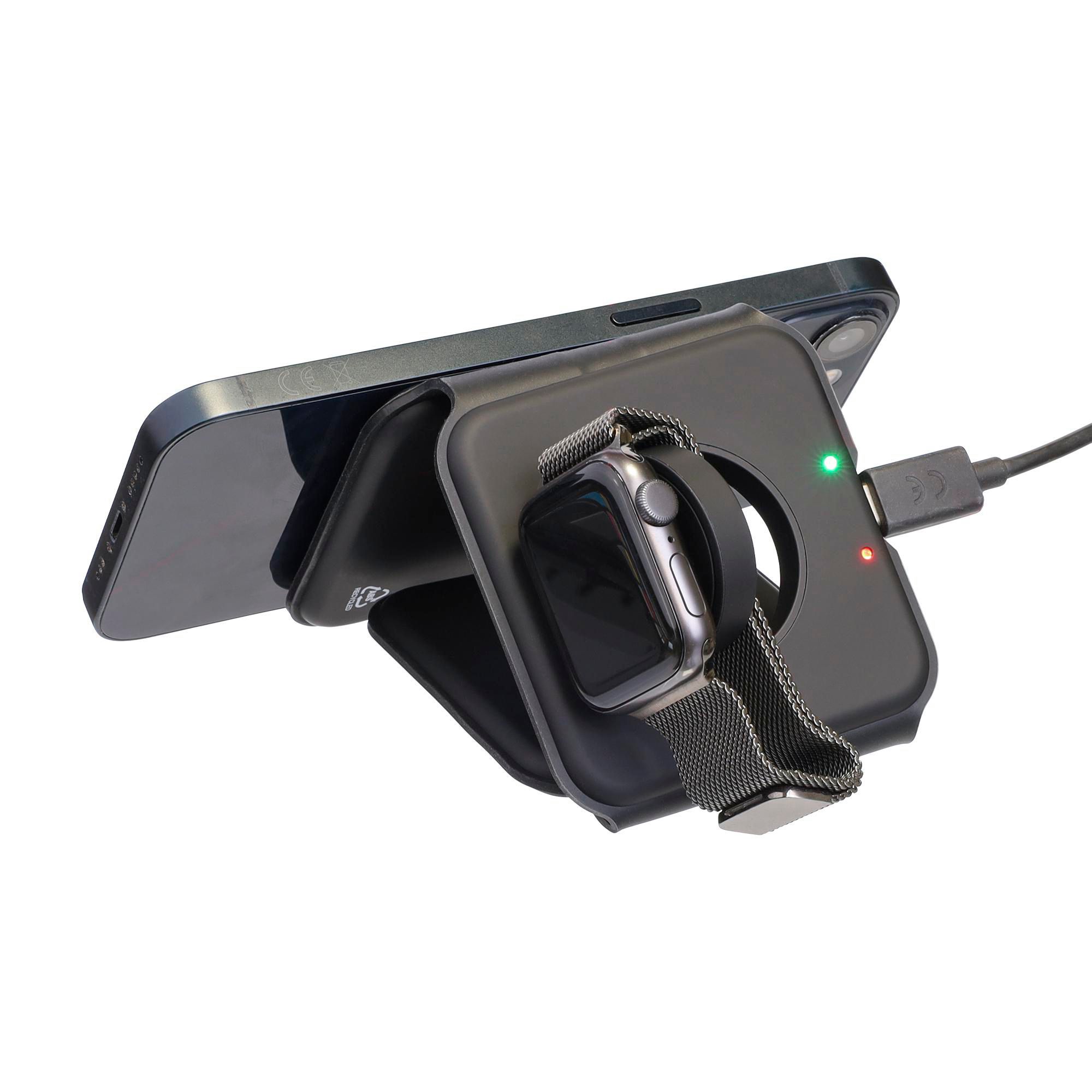 Chargeur sans fil Trigo | Recyclé | 3-en-1