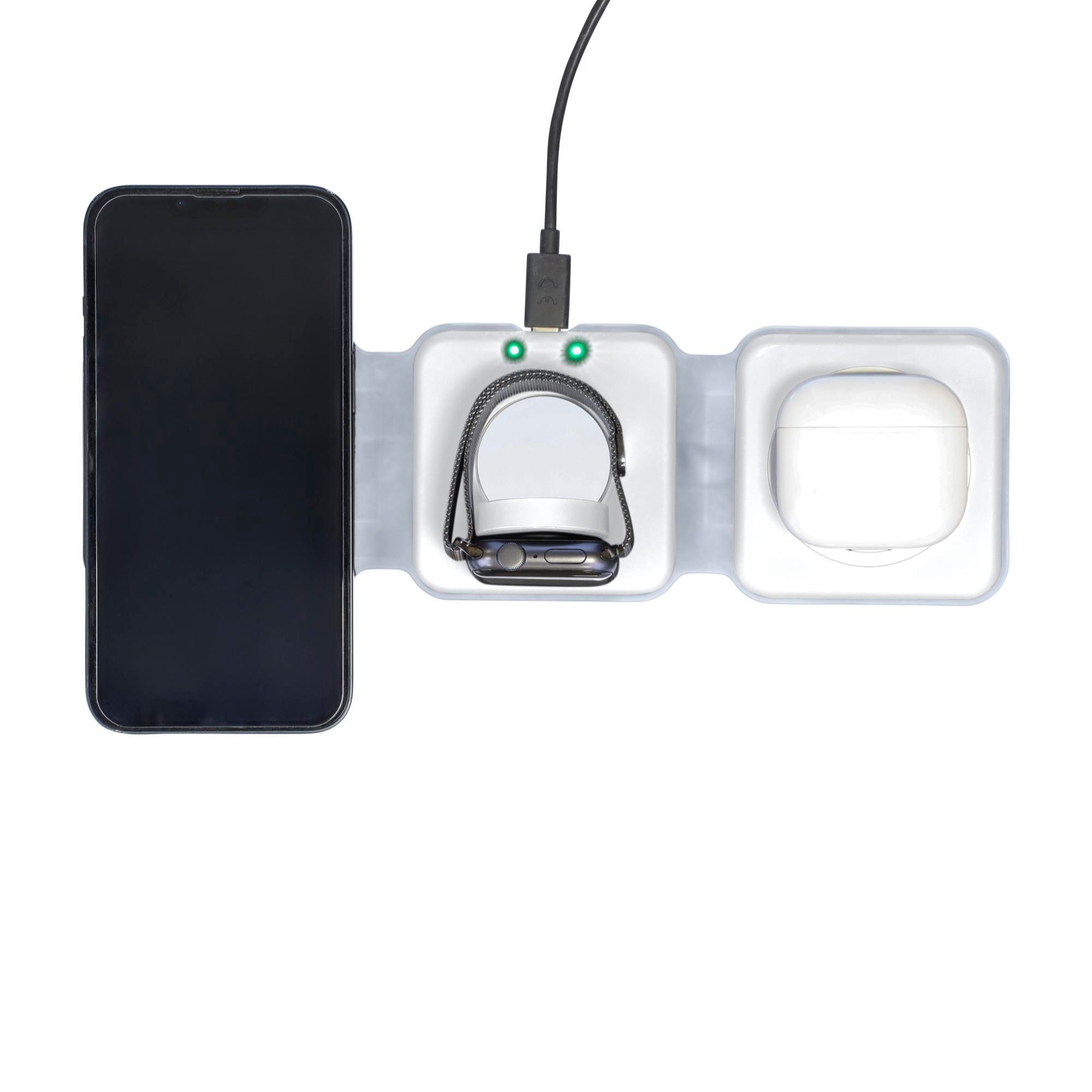 Chargeur sans fil Trigo | Recyclé | 3-en-1