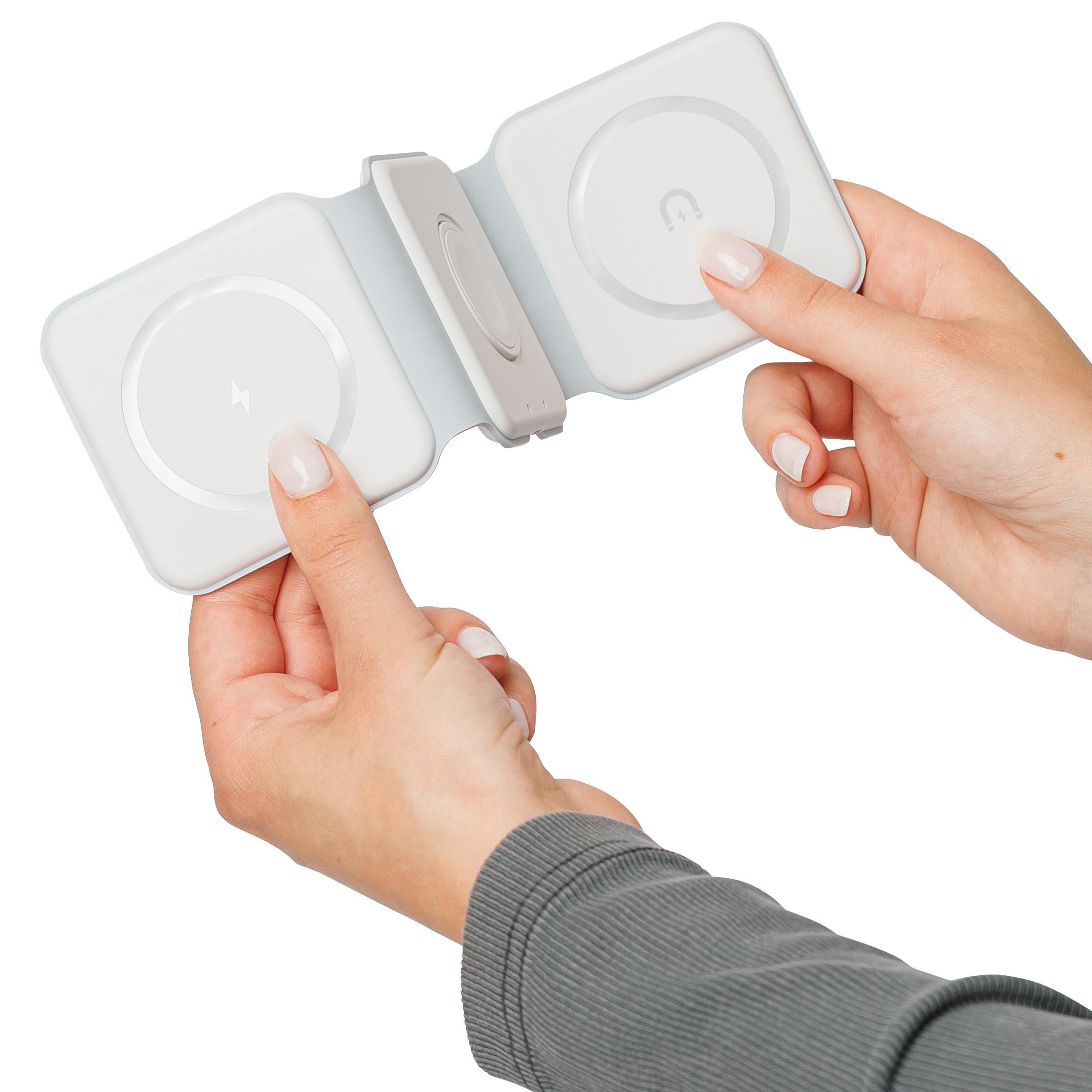 Chargeur sans fil Trigo | Recyclé | 3-en-1