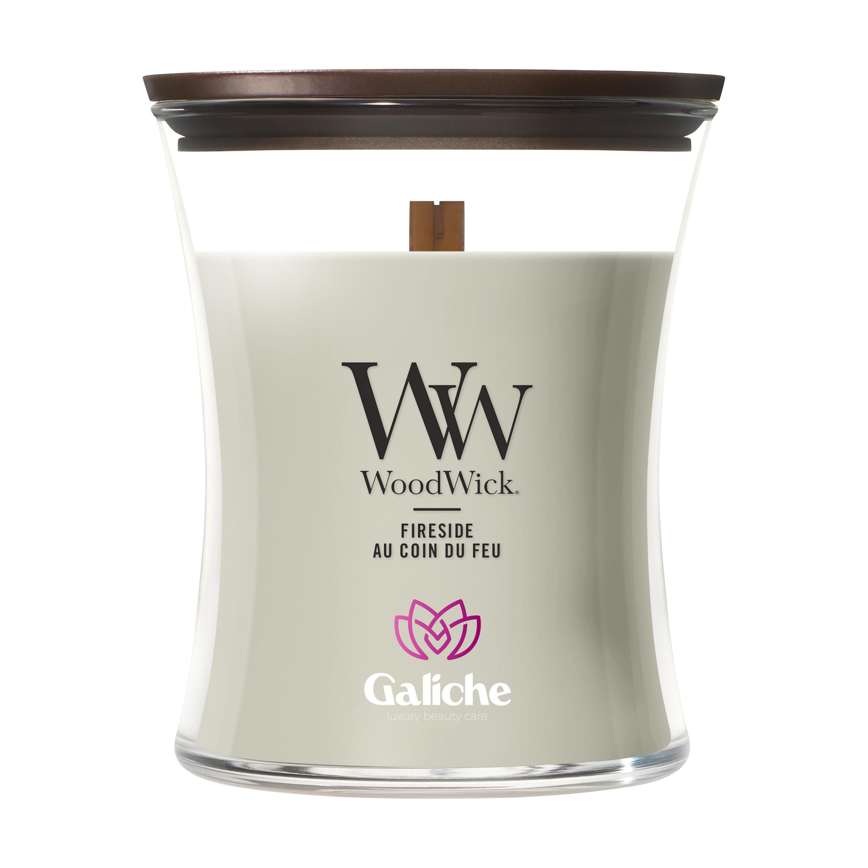 WoodWick Fireside Medium Candle bougie parfumée