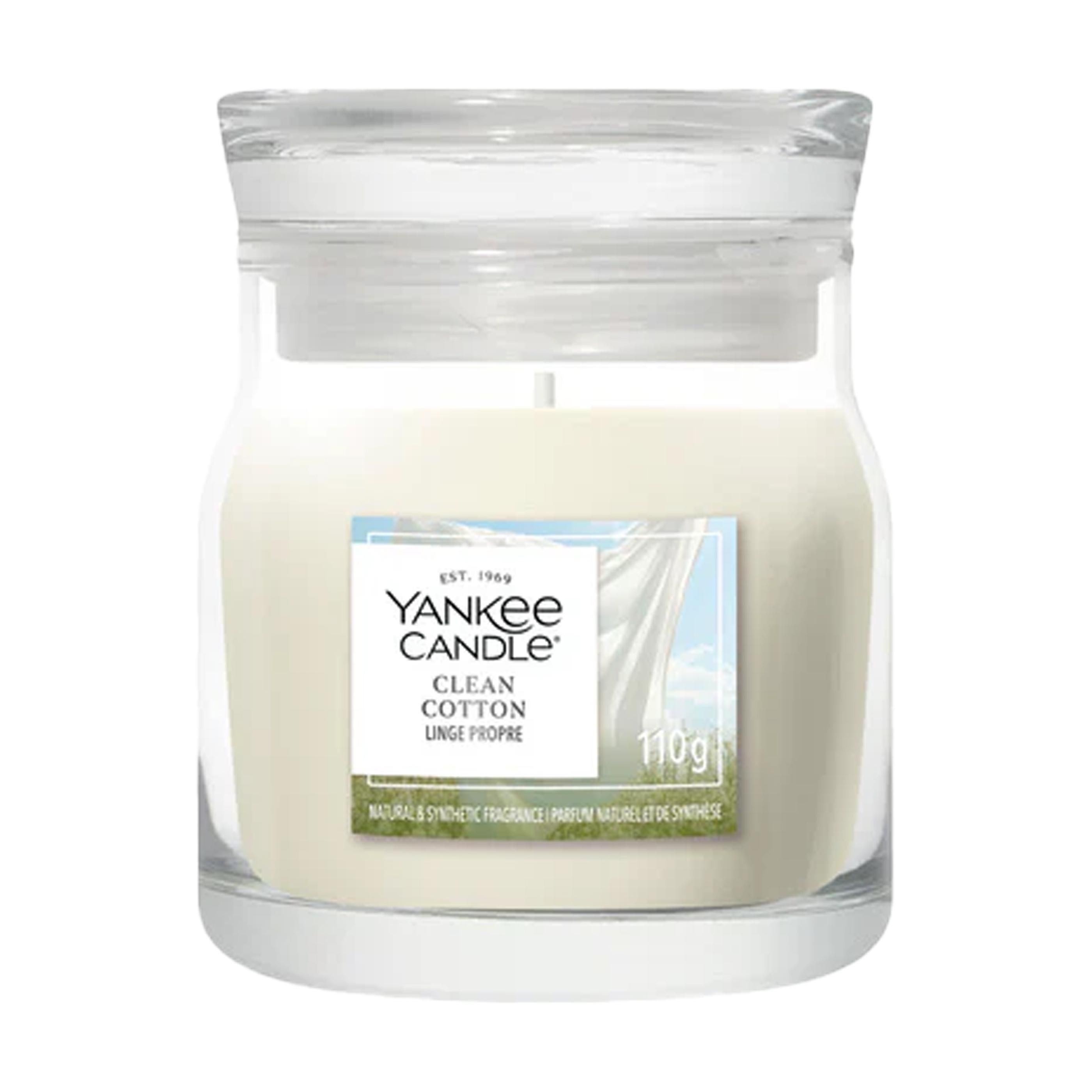 Yankee Candle Clean Cotton Small Jar bougie parfumée