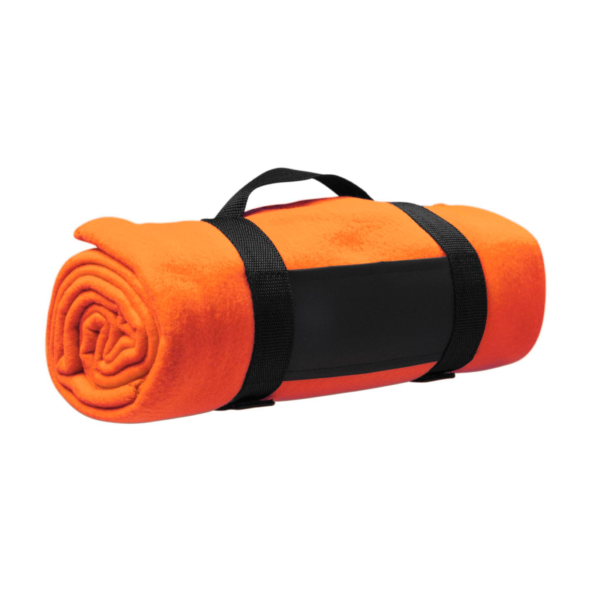 Tæppe af Polar fleece (170-180 g/m2) Nora, orange