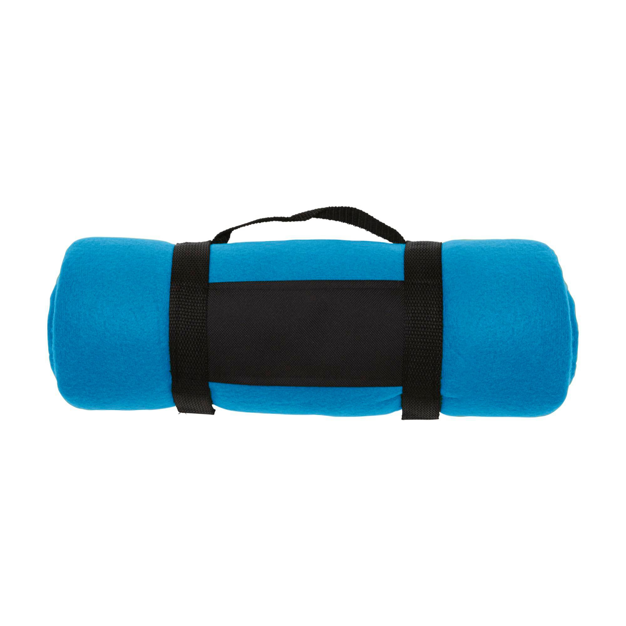 Tæppe af Polar fleece (170-180 g/m2) Nora - lyseblå