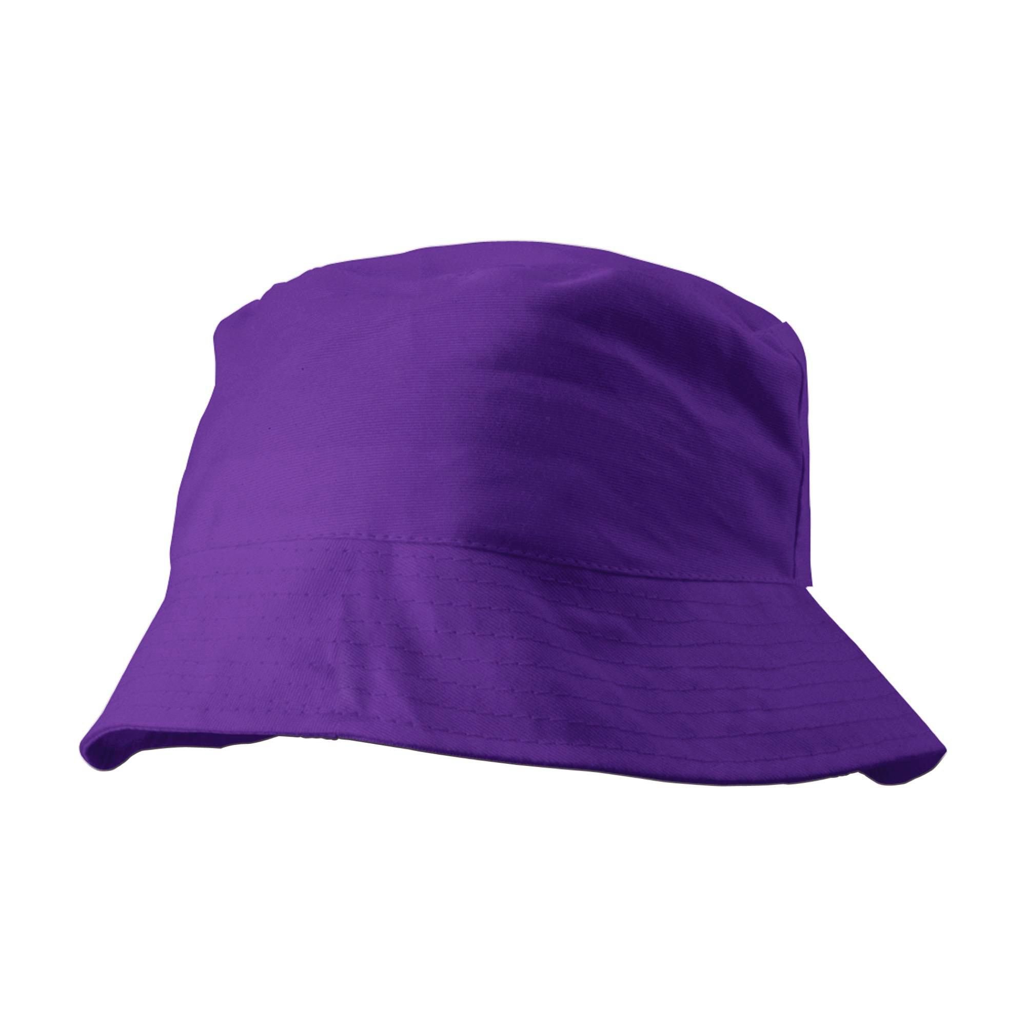 Bomuldssommerhat Felipe - lilla