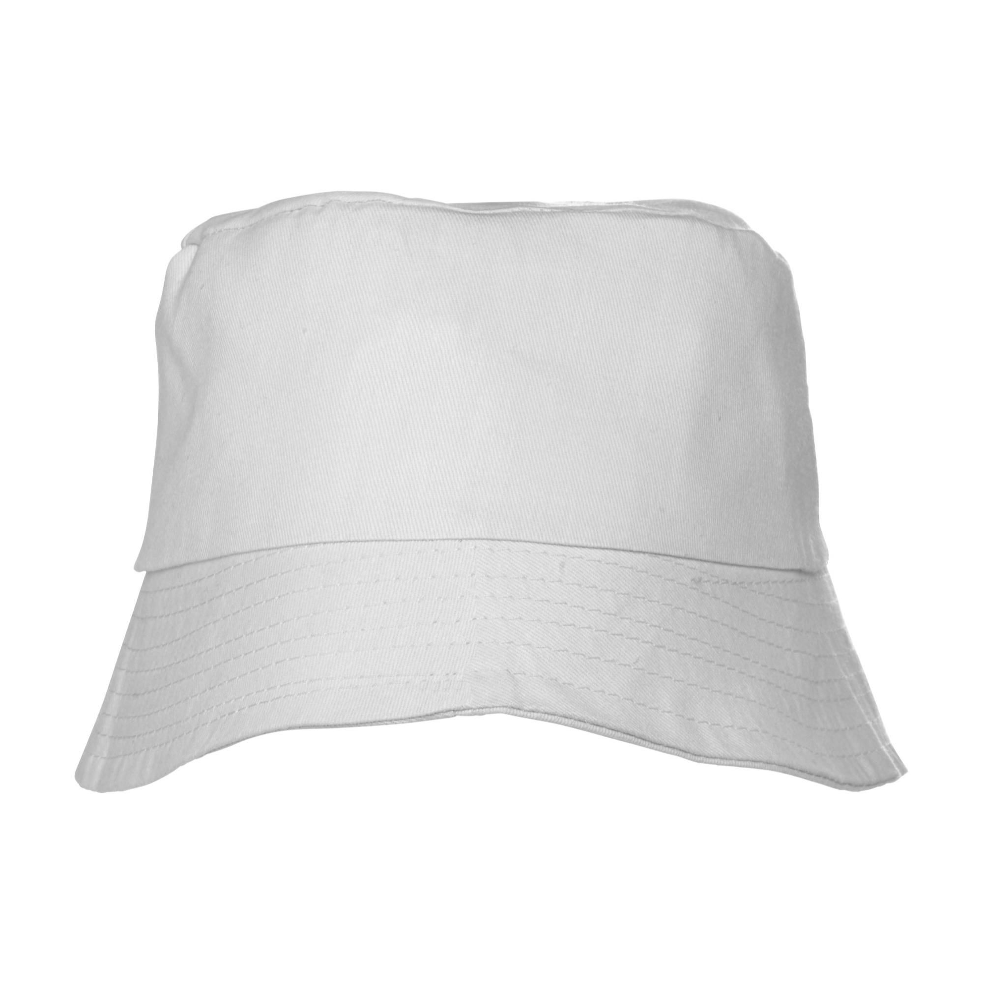 Bomuldssommerhat Felipe - hvid