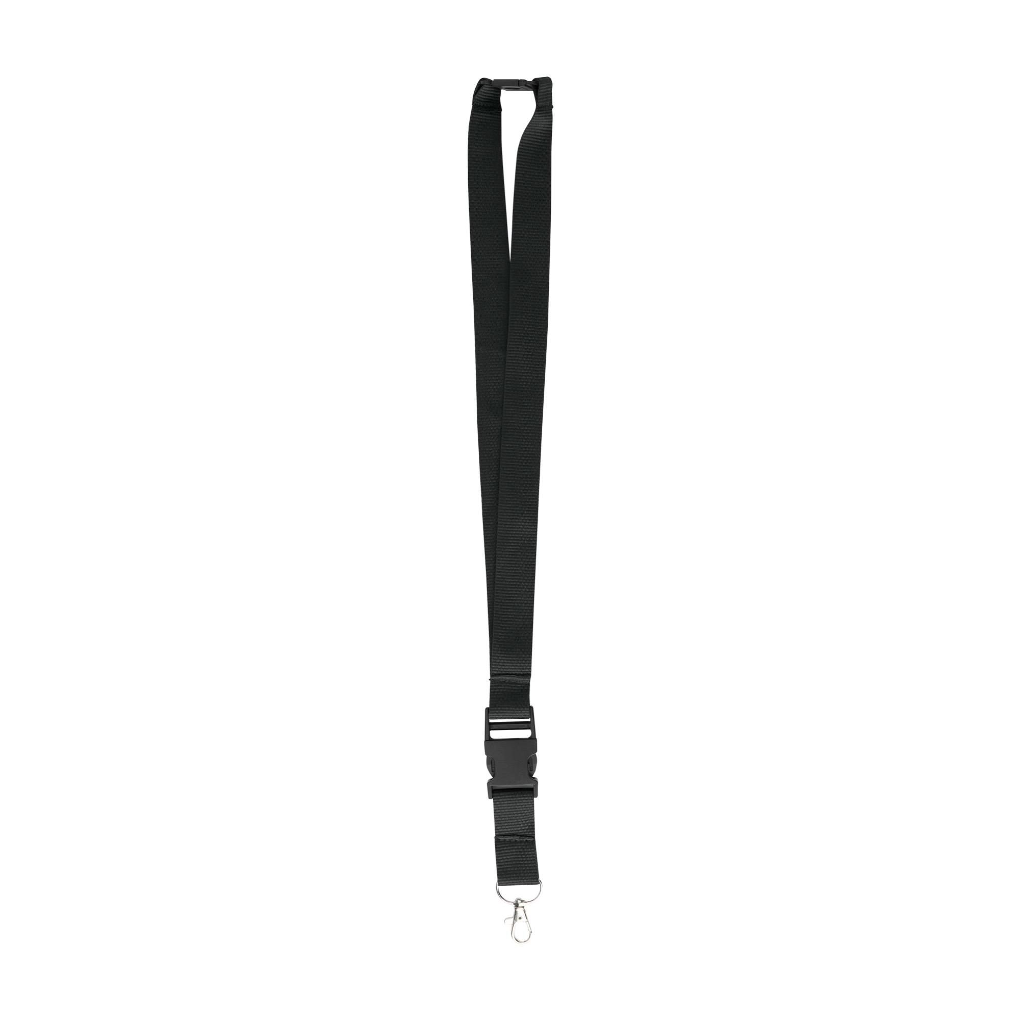 Nøglesnor og nøgleholder af Polyester (300D) Bobbi - sort