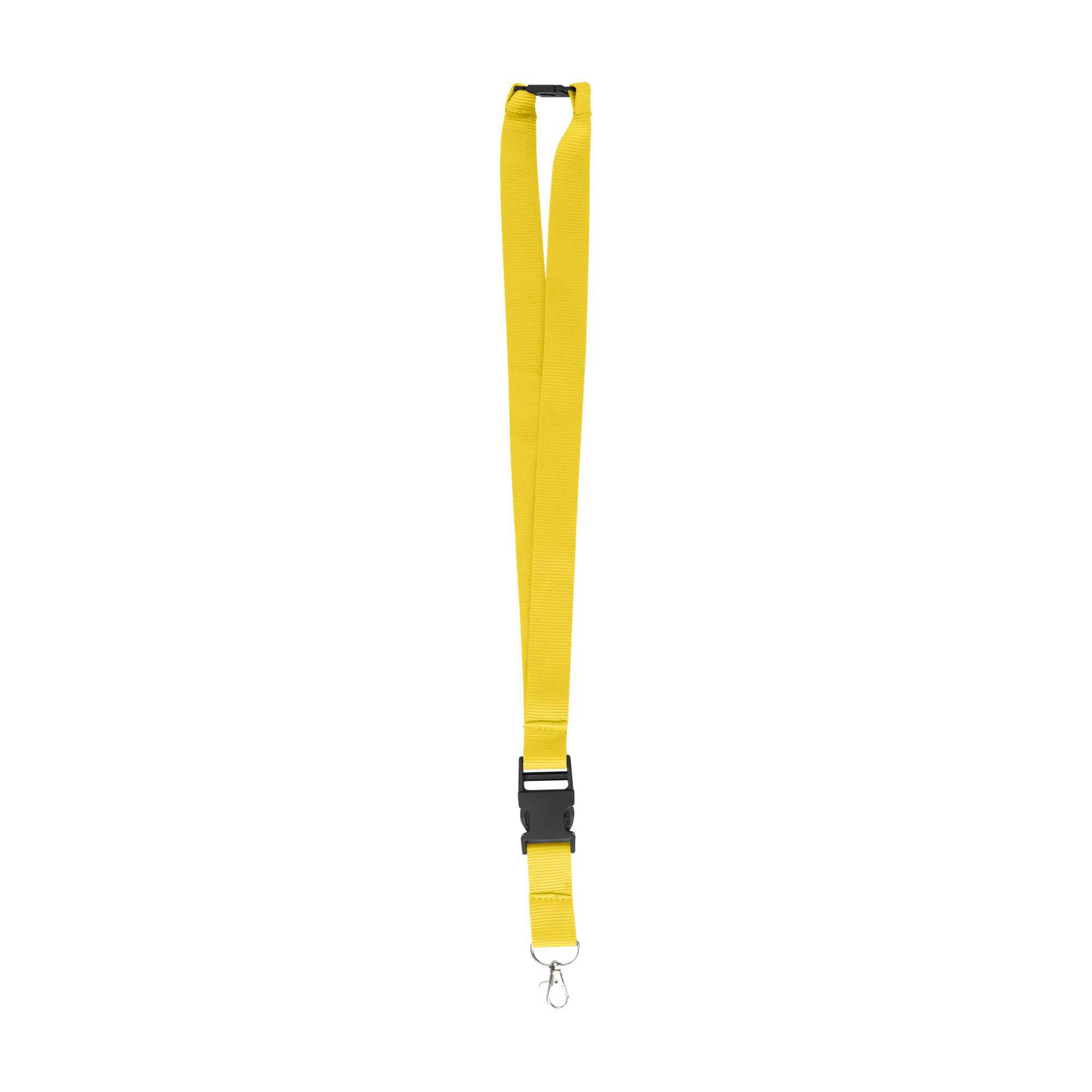 Nøglesnor og nøgleholder af Polyester (300D) Bobbi - gul