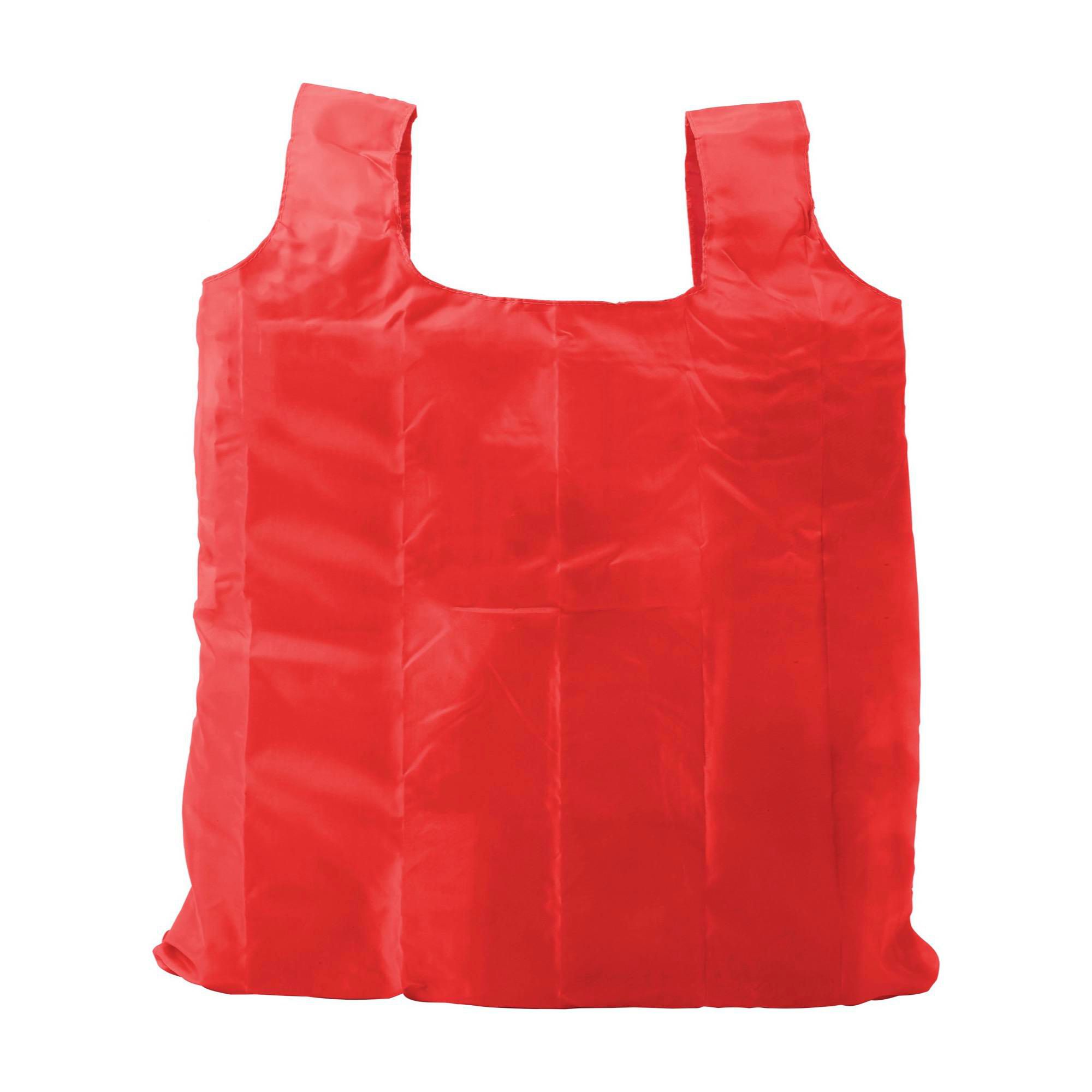 Indkøbspose af Polyester (190T) Vera - rød