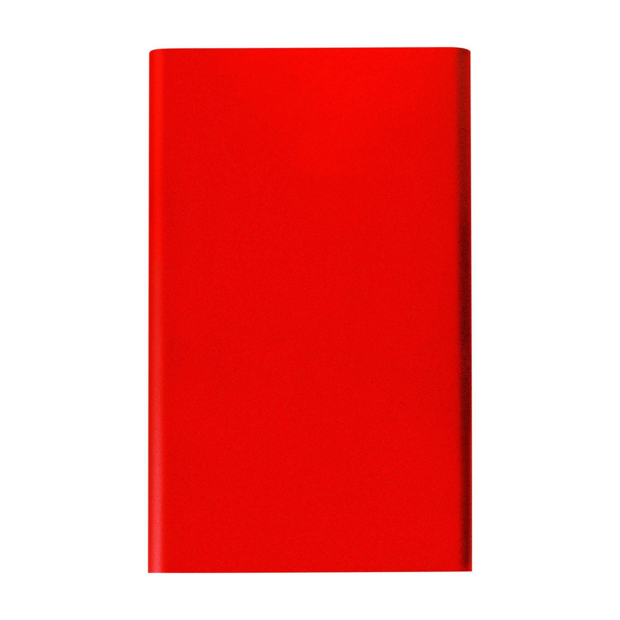 Powerbank af Aluminium Ezra - rød