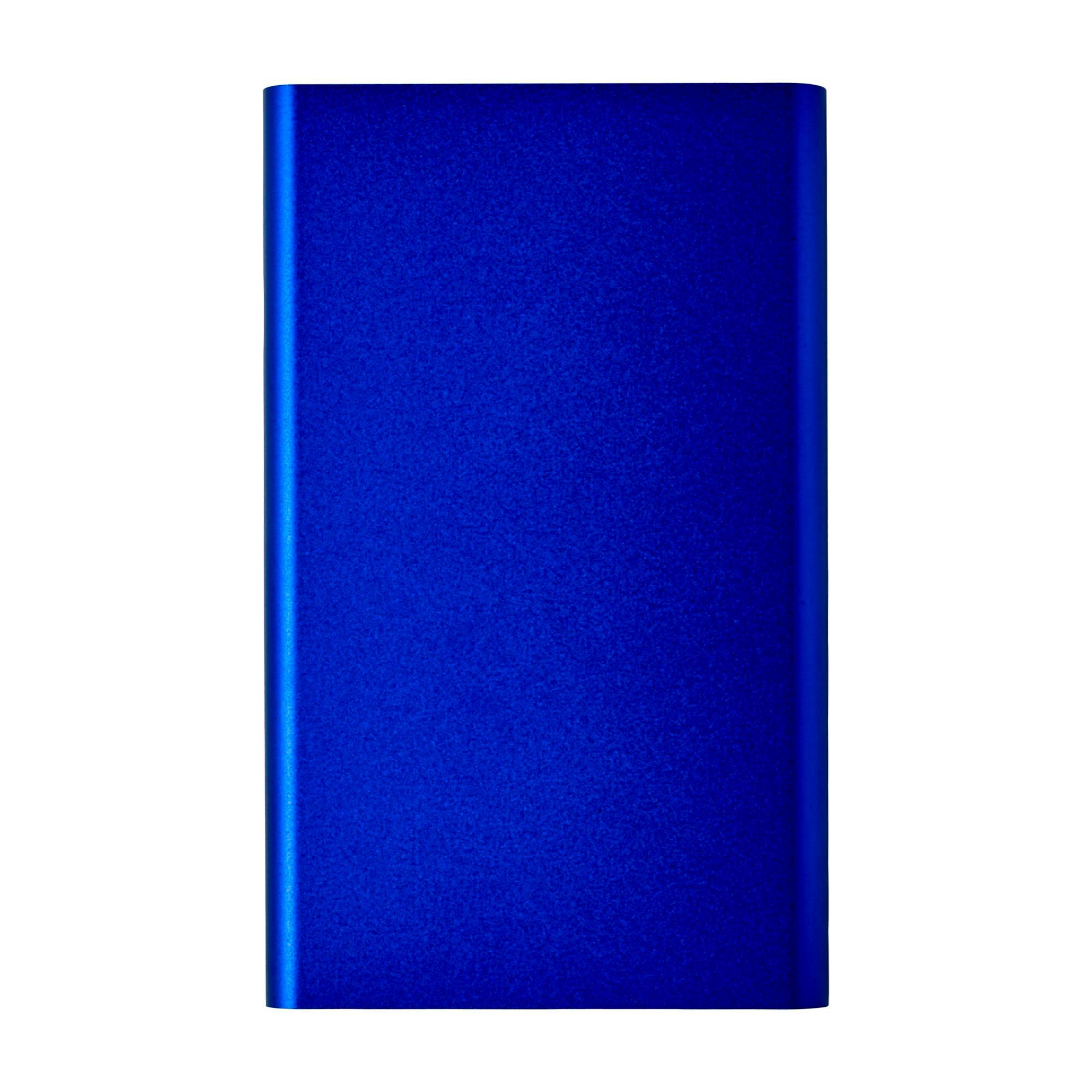 Powerbank af Aluminium Ezra - blå