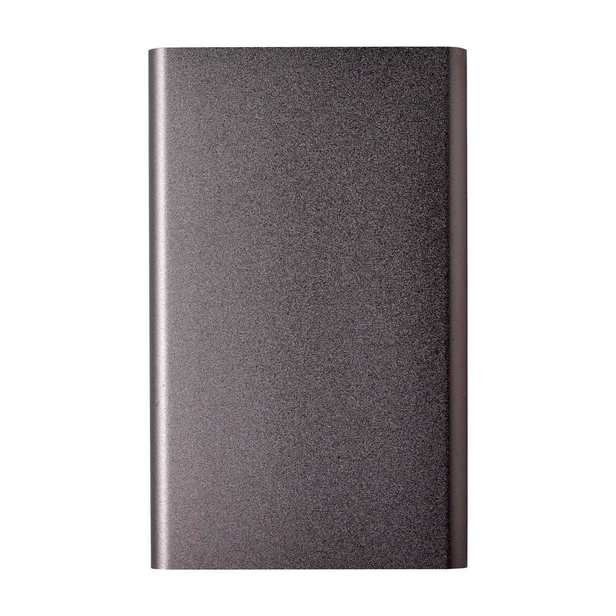 Powerbank af Aluminium Ezra - grå