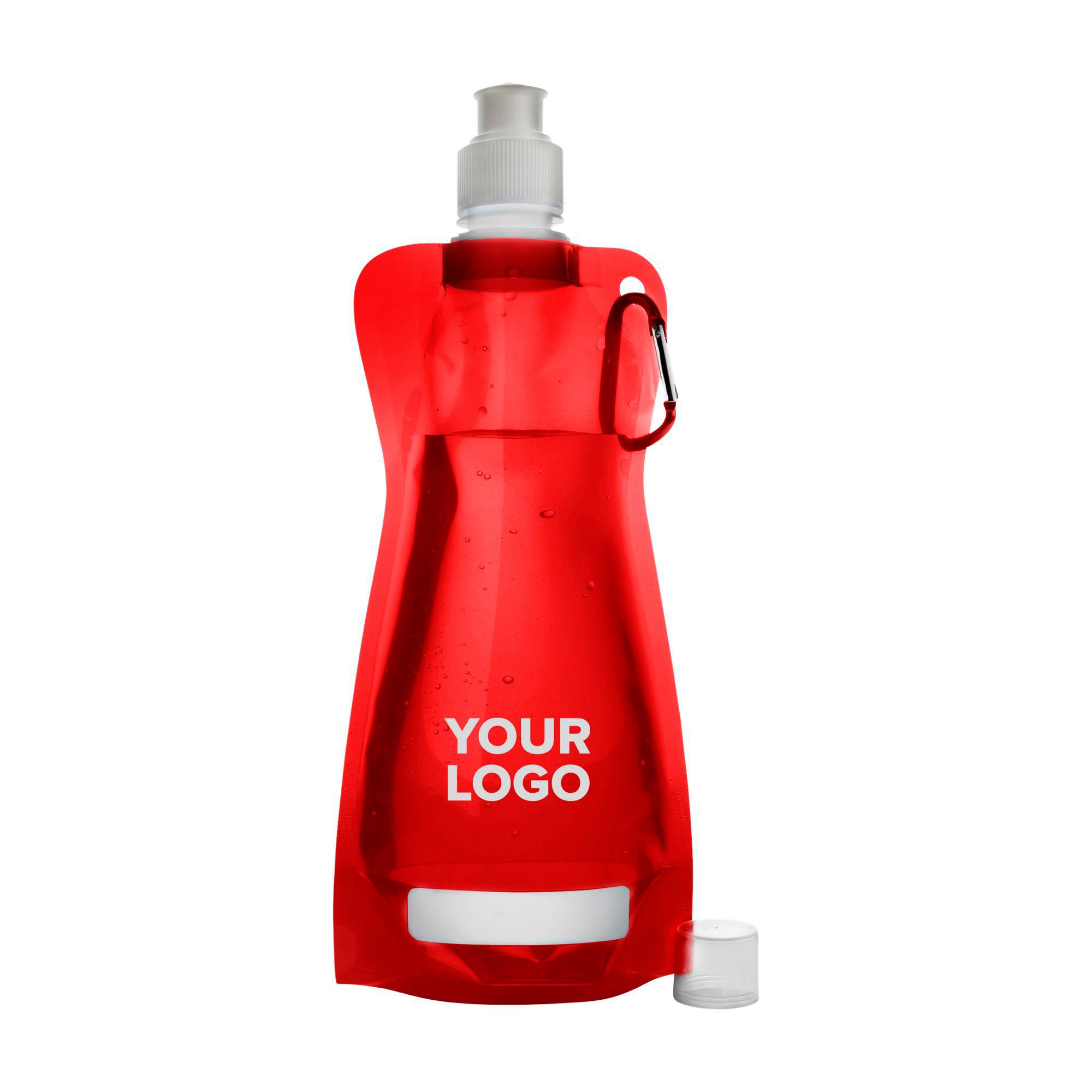 Flaske af plast Bailey - rød - 420 ml