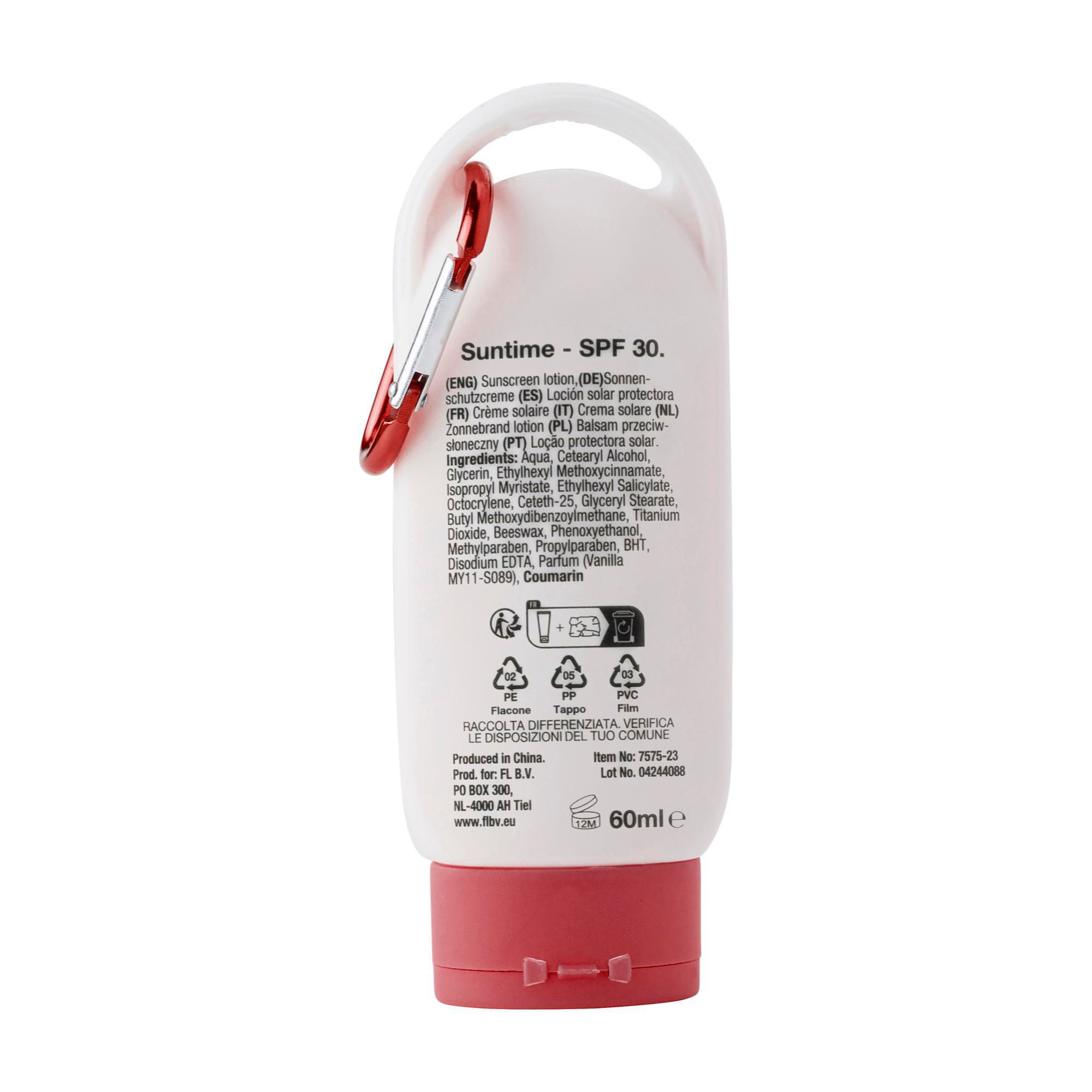 Crème solaire Suntime | SPF 30 | 60 ml