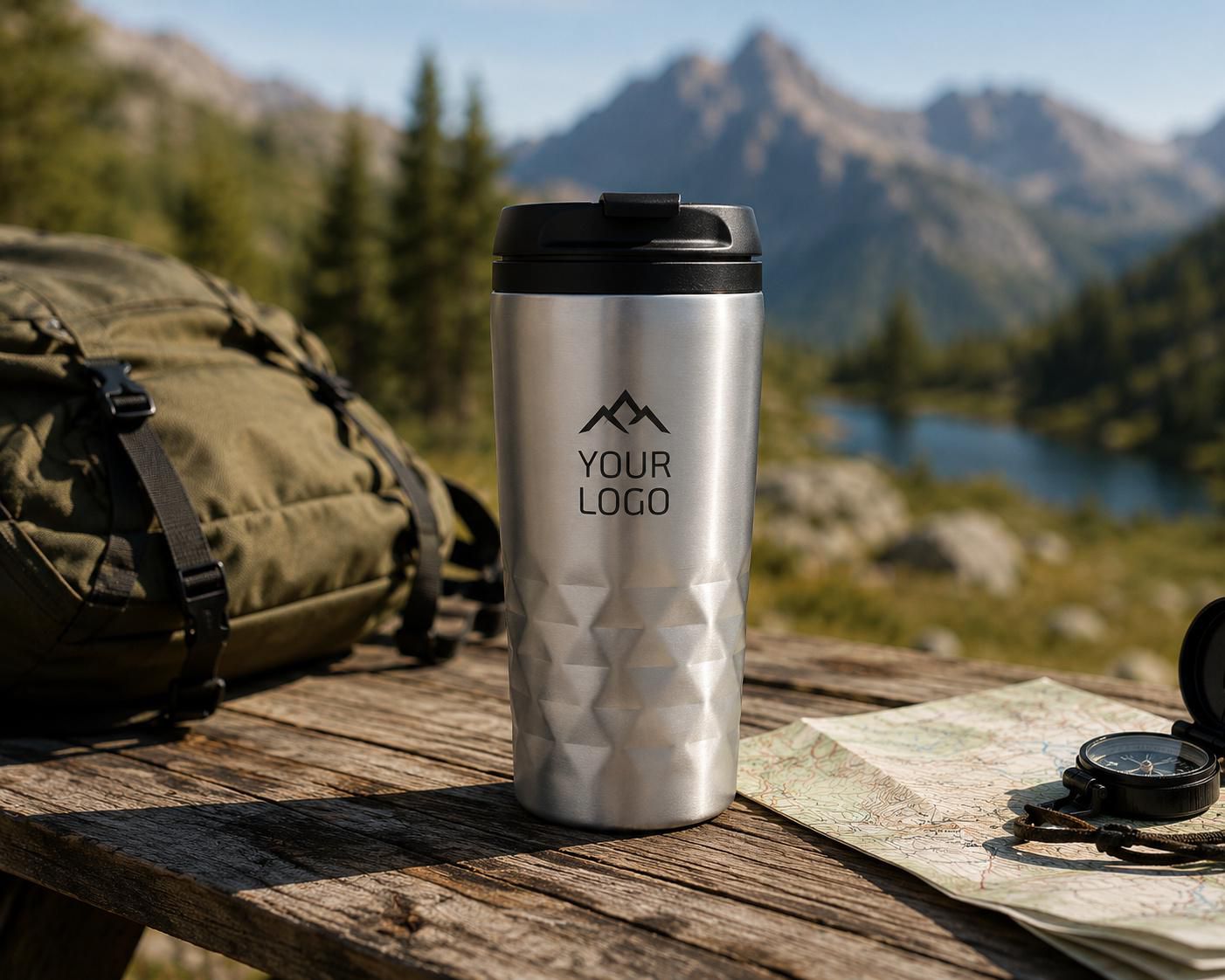 Gobelet thermos double paroi Lorraine | 300 ml
