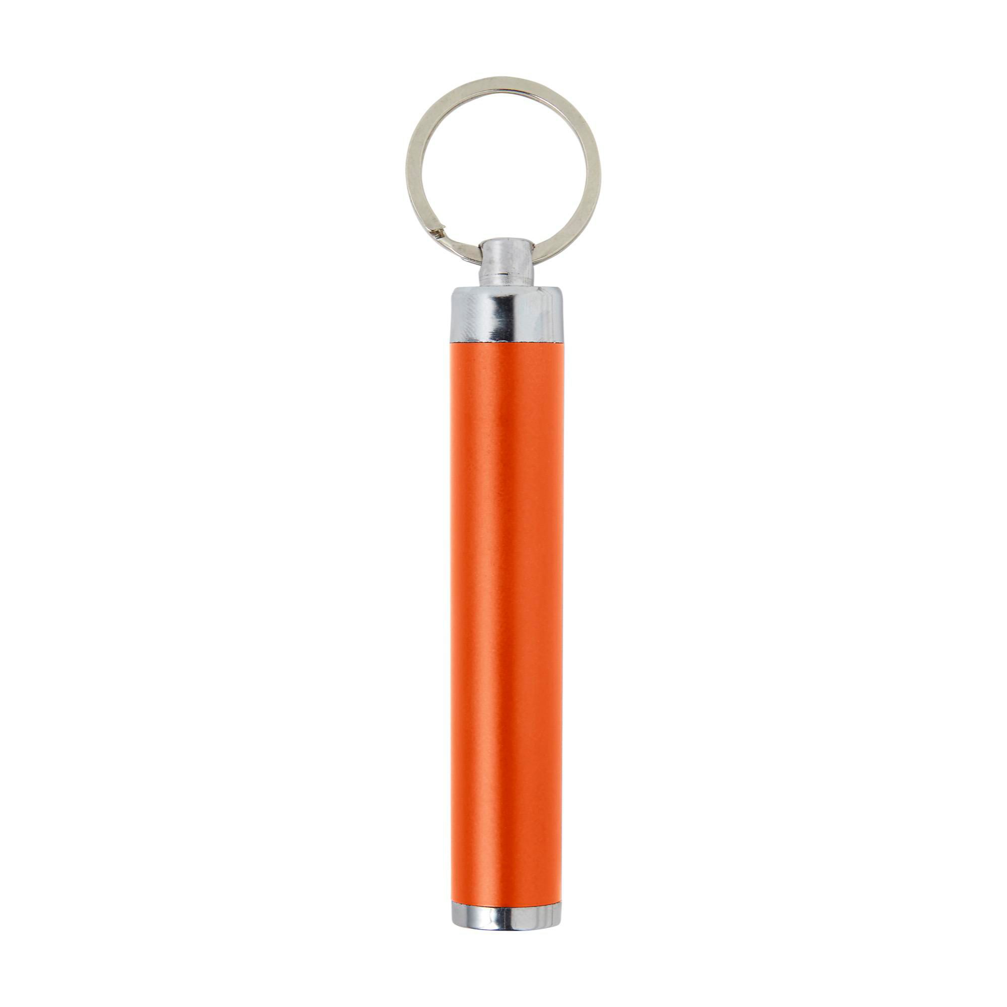 2-i-1 nøgleholder af ABS plast Zola, orange