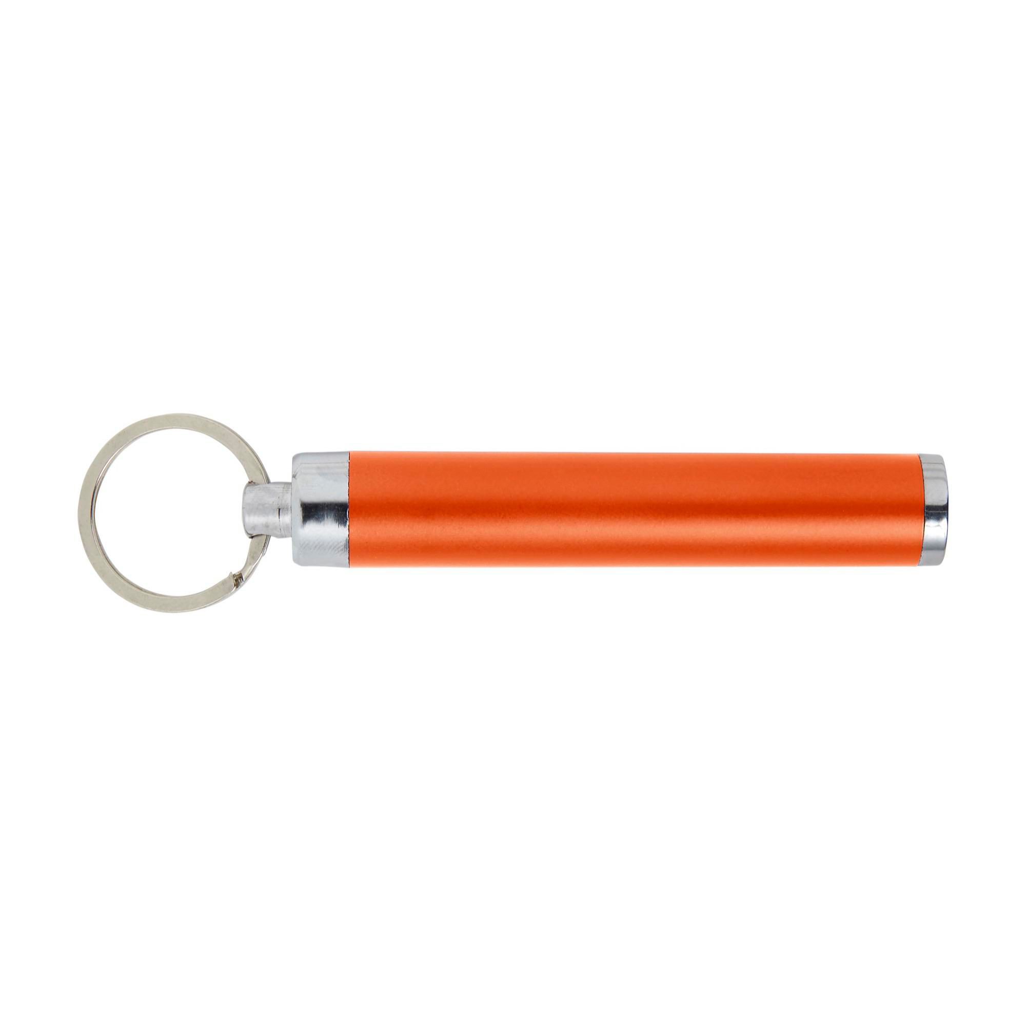 2-i-1 nøgleholder af ABS plast Zola, orange