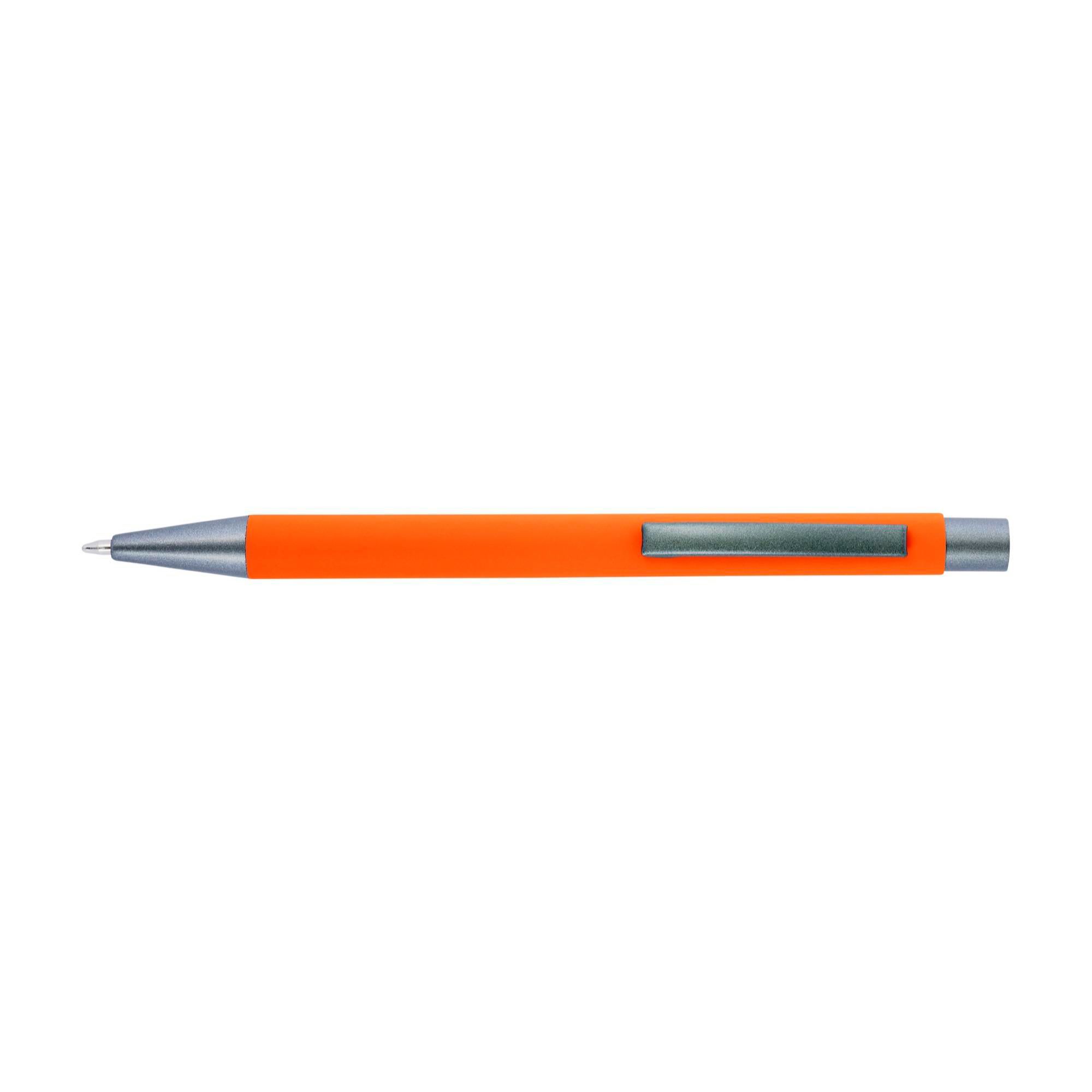 Kuglepen af Aluminium Emmett, orange
