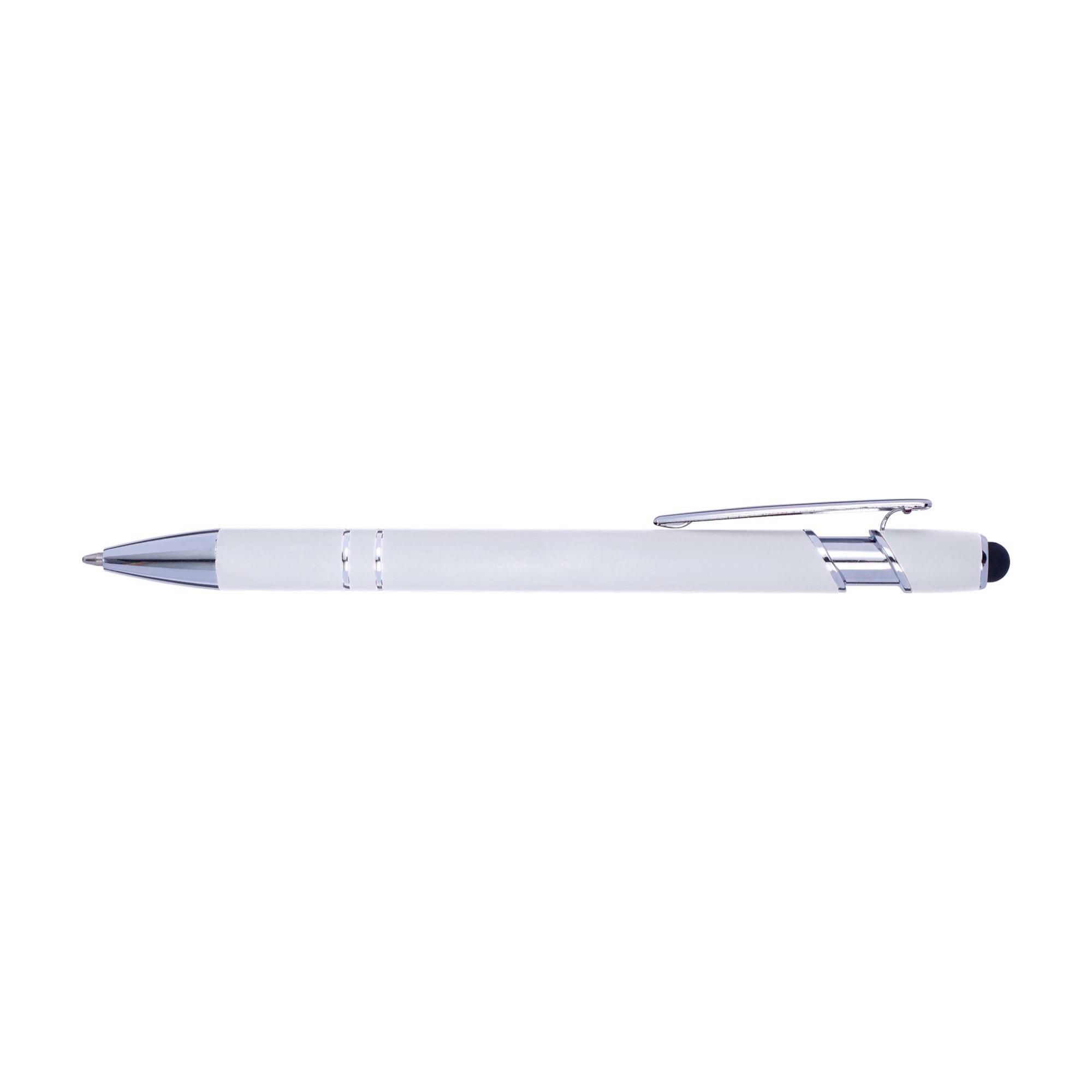Kuglepen af Aluminium Primo - hvid