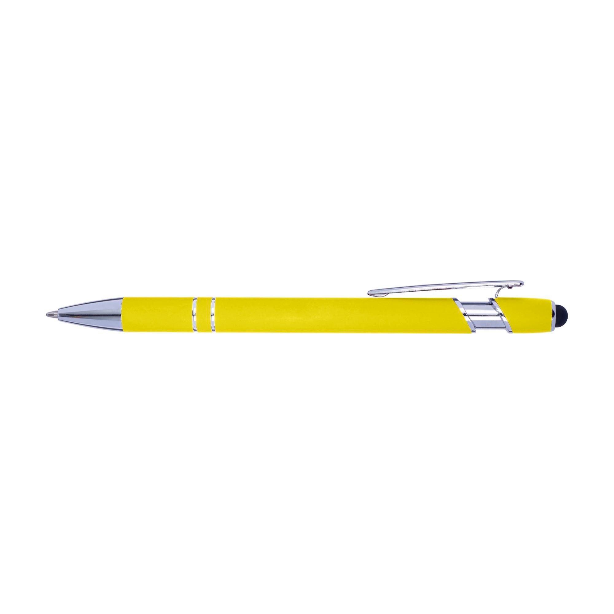 Kuglepen af Aluminium Primo - gul