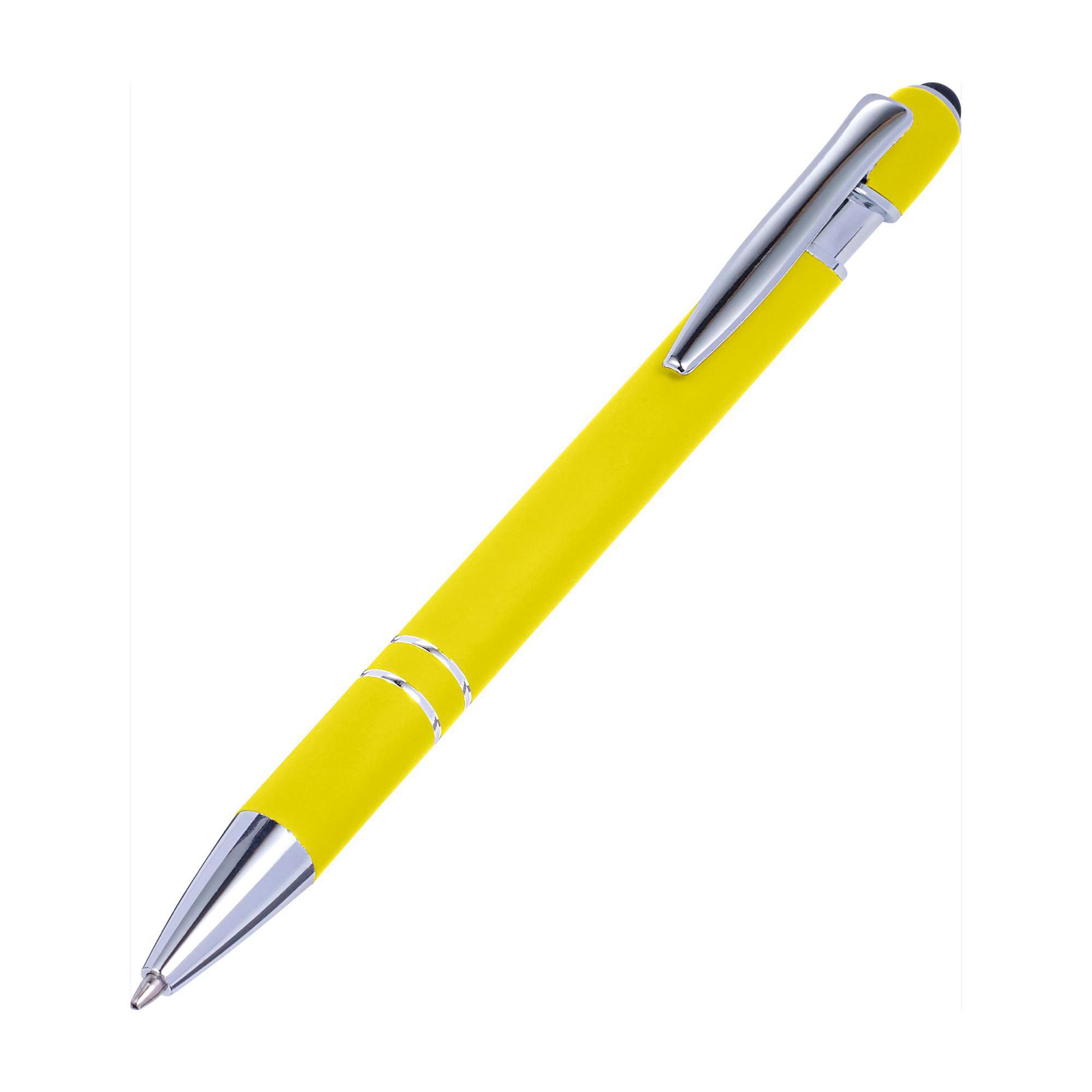 Kuglepen af Aluminium Primo - gul