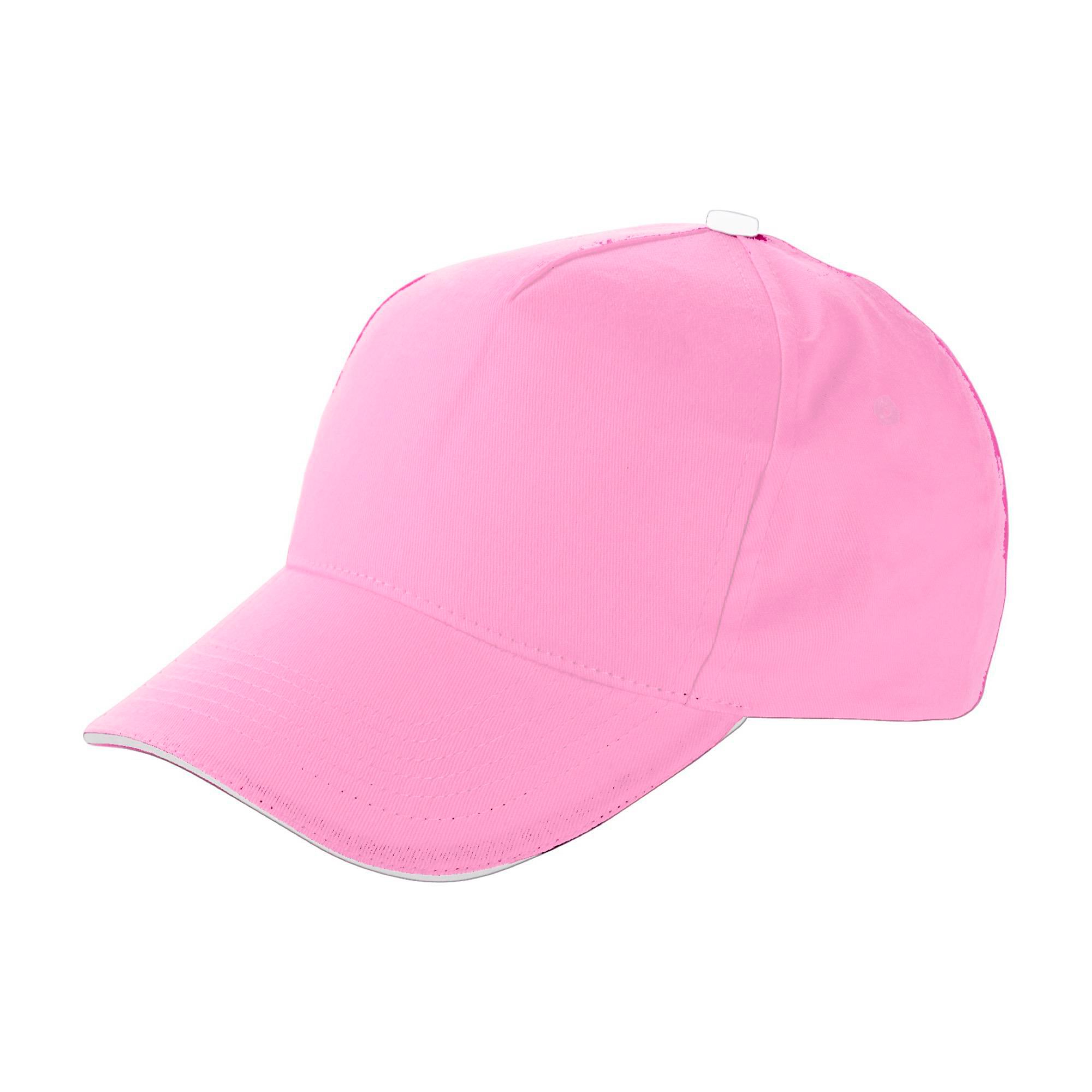 Bomulds kasket Beau, pink