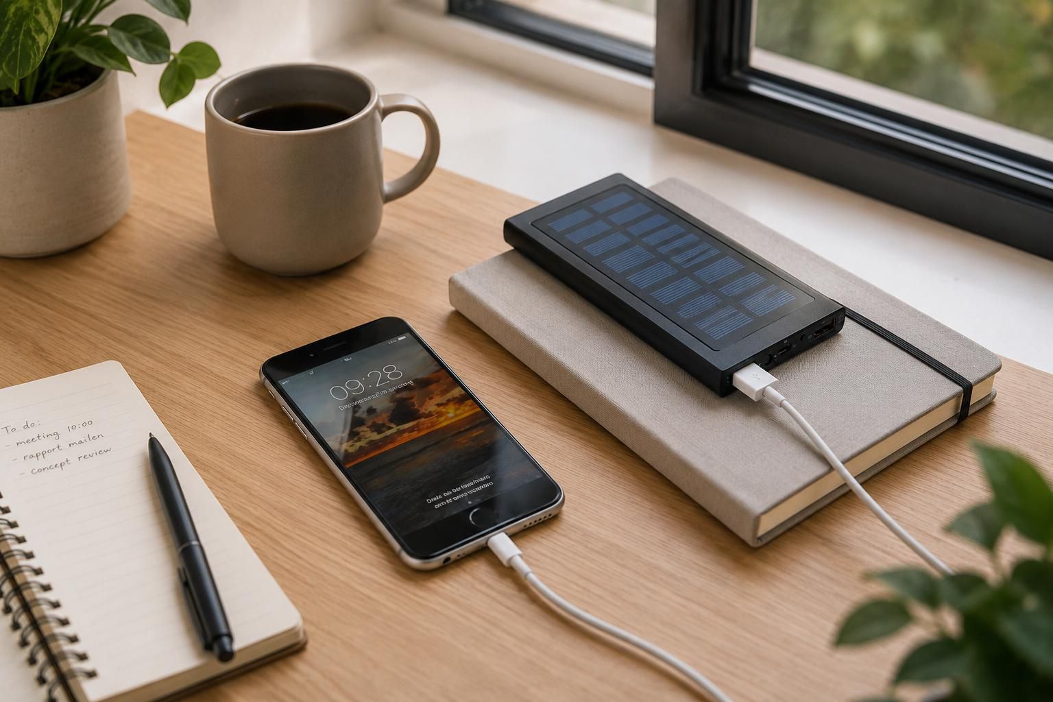 Powerbank solaire Sonne | 8 000 mAh
