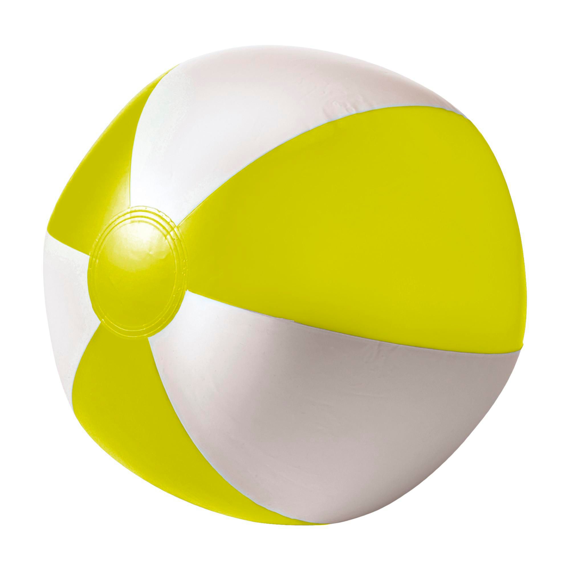 Strandbold af PVC Lola - gul