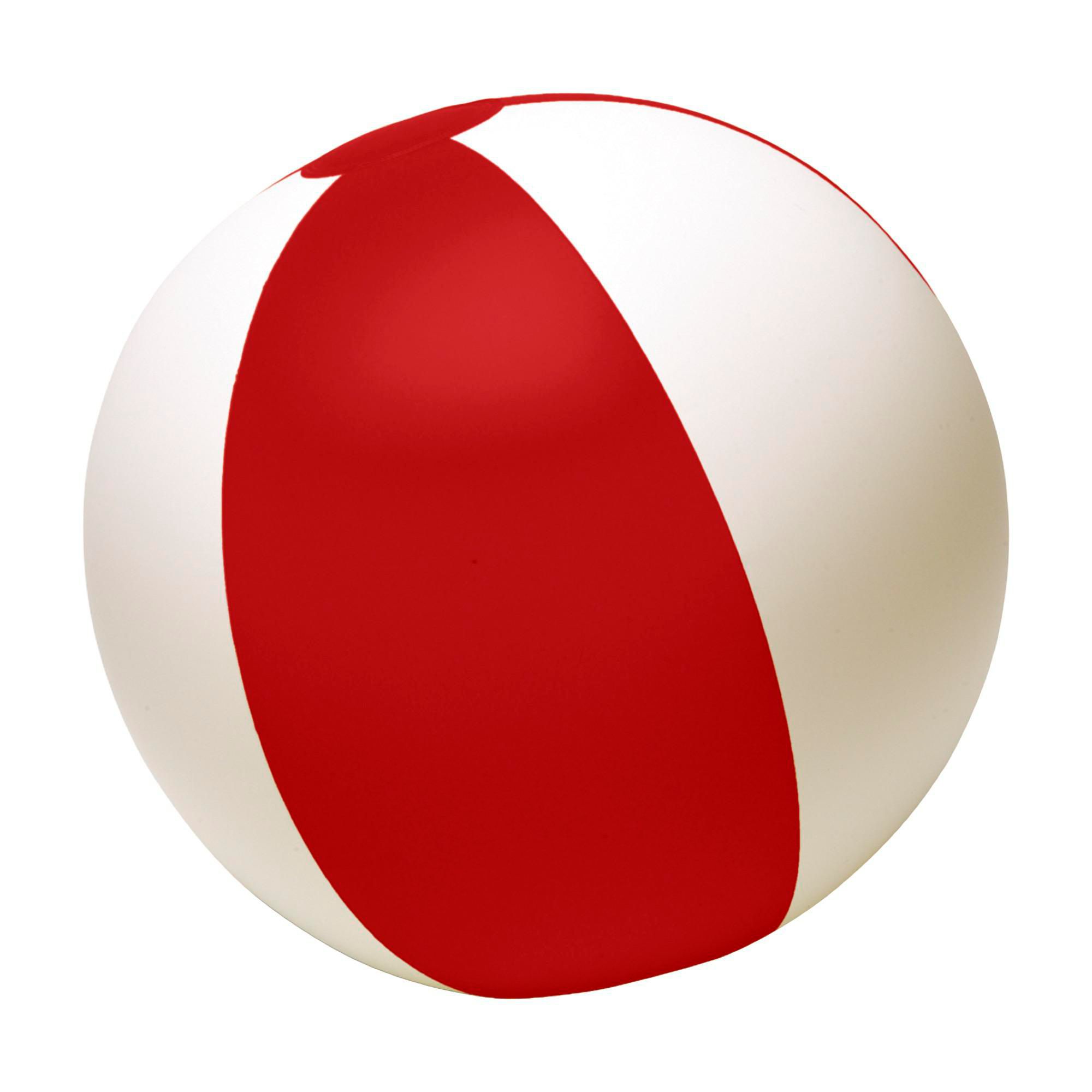 Strandbold af PVC Lola - rød