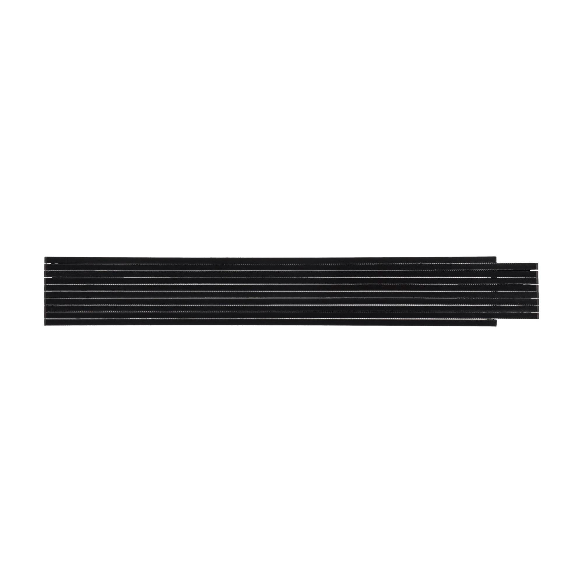 Stabila foldbar lineal Gloria 700 af Træ Series - sort