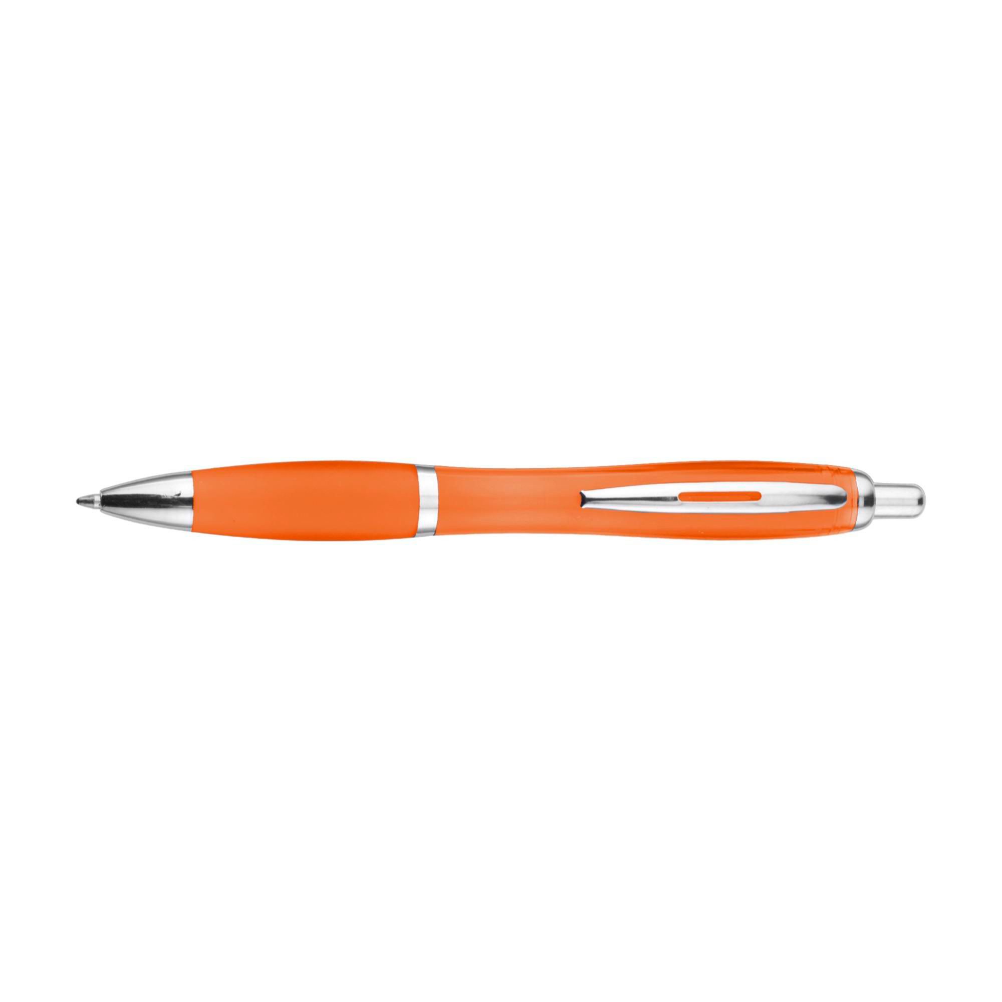 Kuglepen af Genbrugt ABS plast Newport, orange