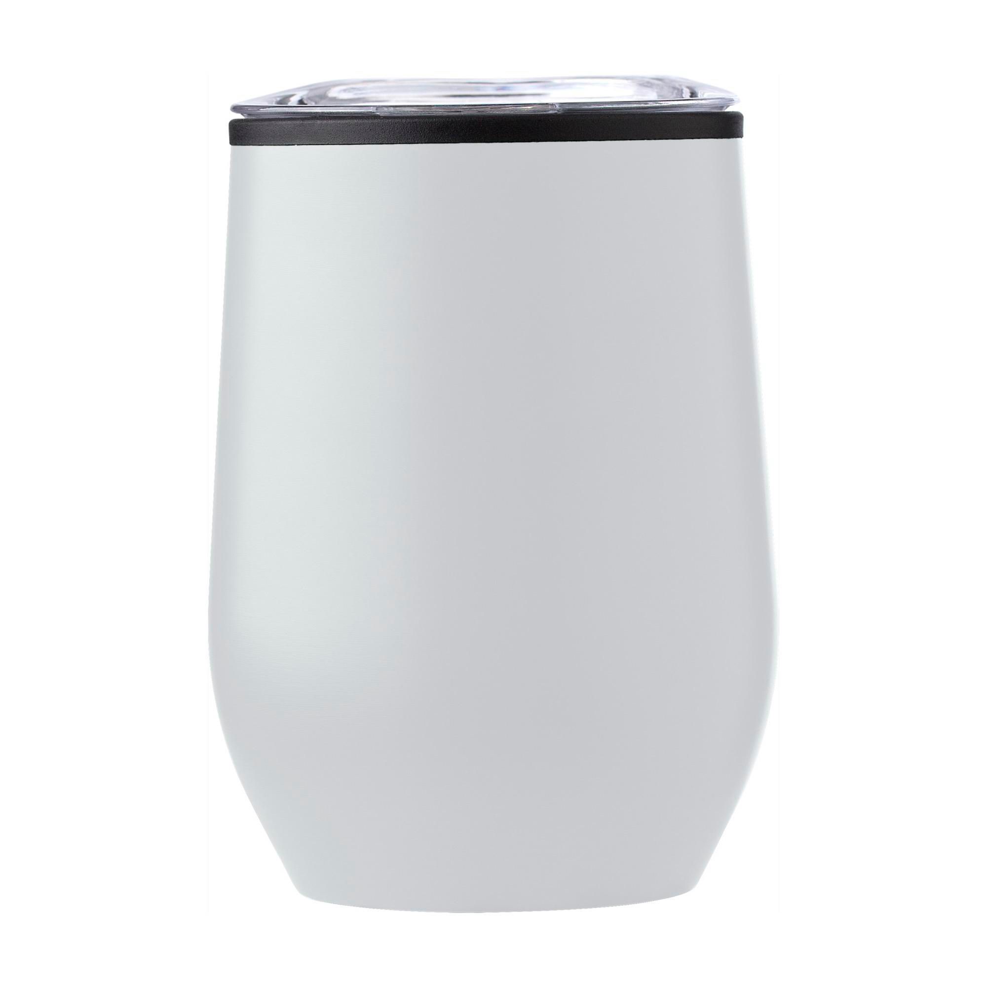 Rejsekrus af Rustfrit stål Zoe - hvid - 300 ml