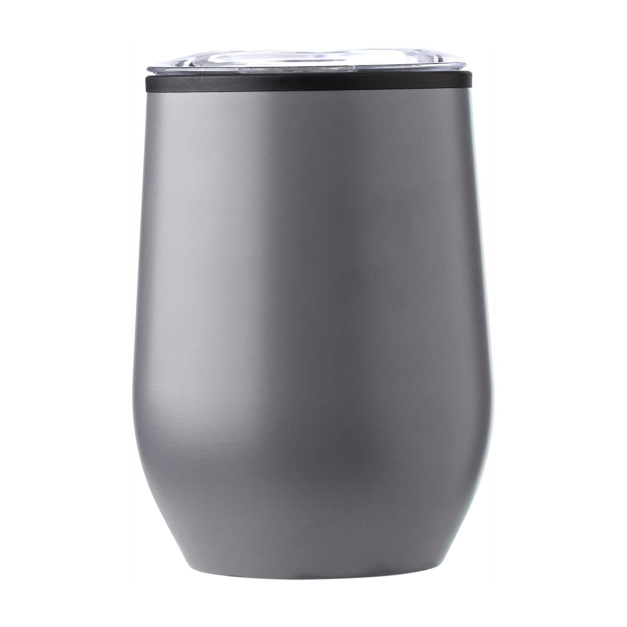 Rejsekrus af Rustfrit stål Zoe - grå - 300 ml