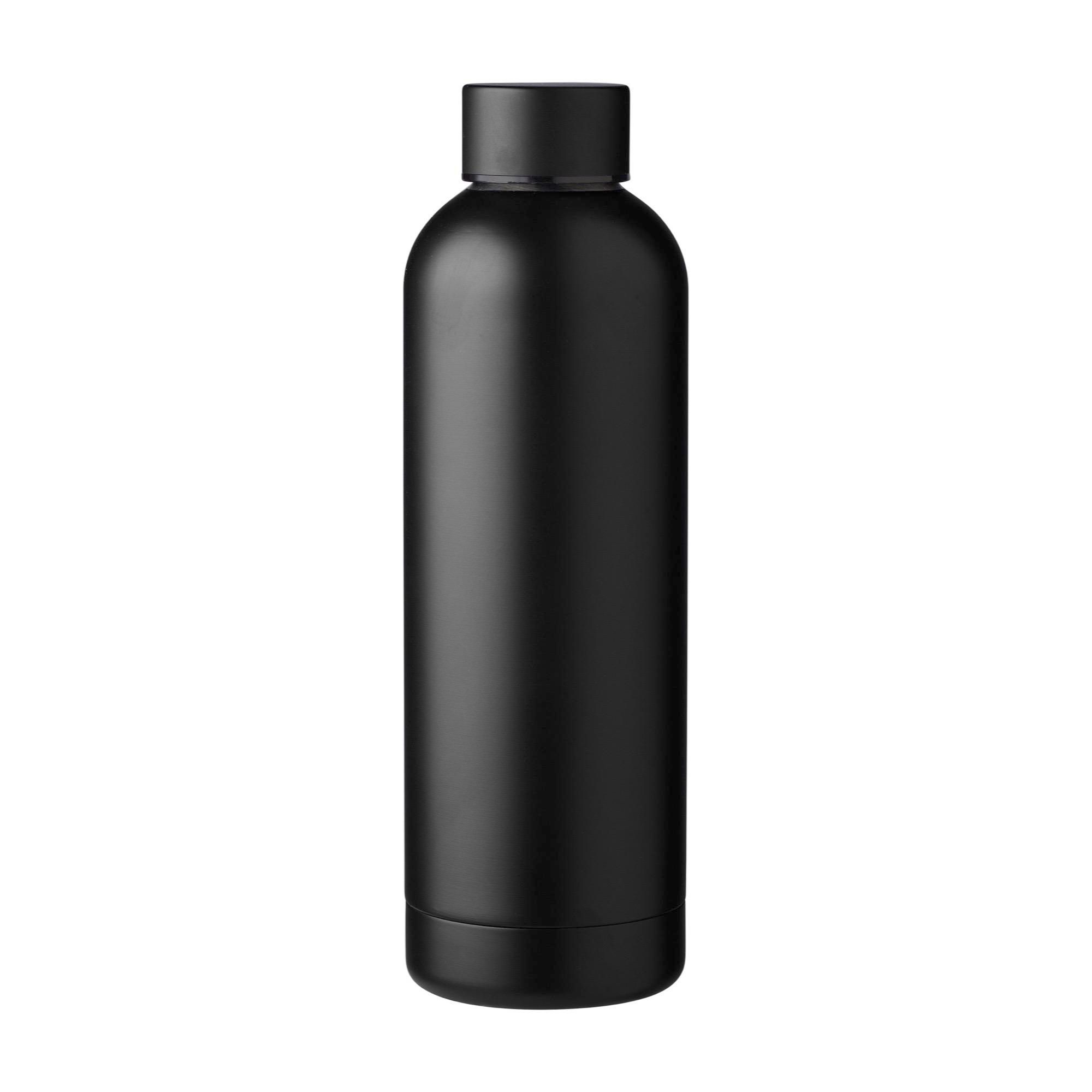 Flaske 500 ml af Genbrugt rustfrit stål Isaiah - sort
