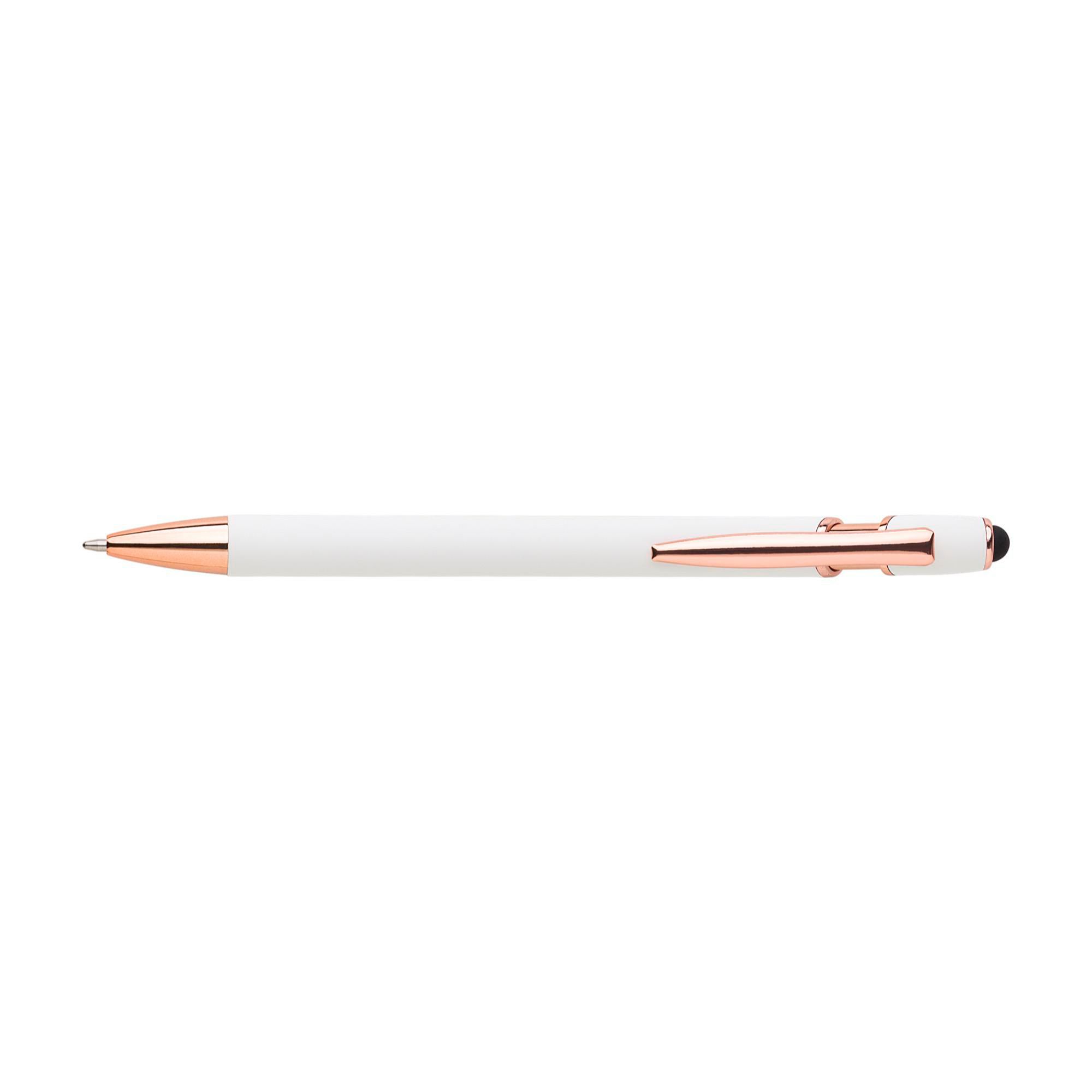 Kuglepen af Aluminium Anthony - hvid