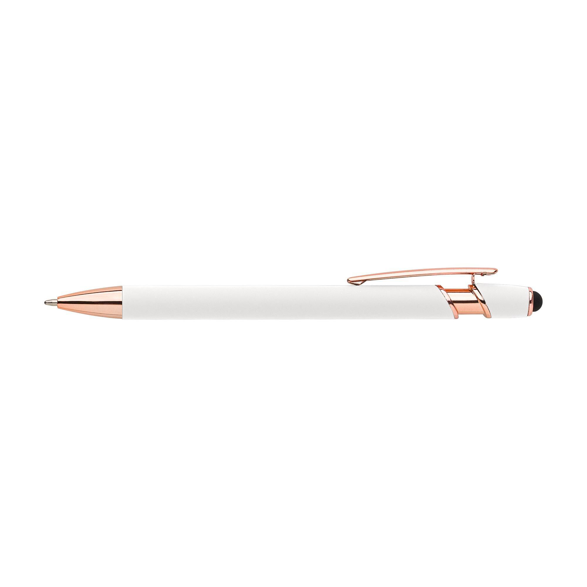 Kuglepen af Aluminium Anthony - hvid