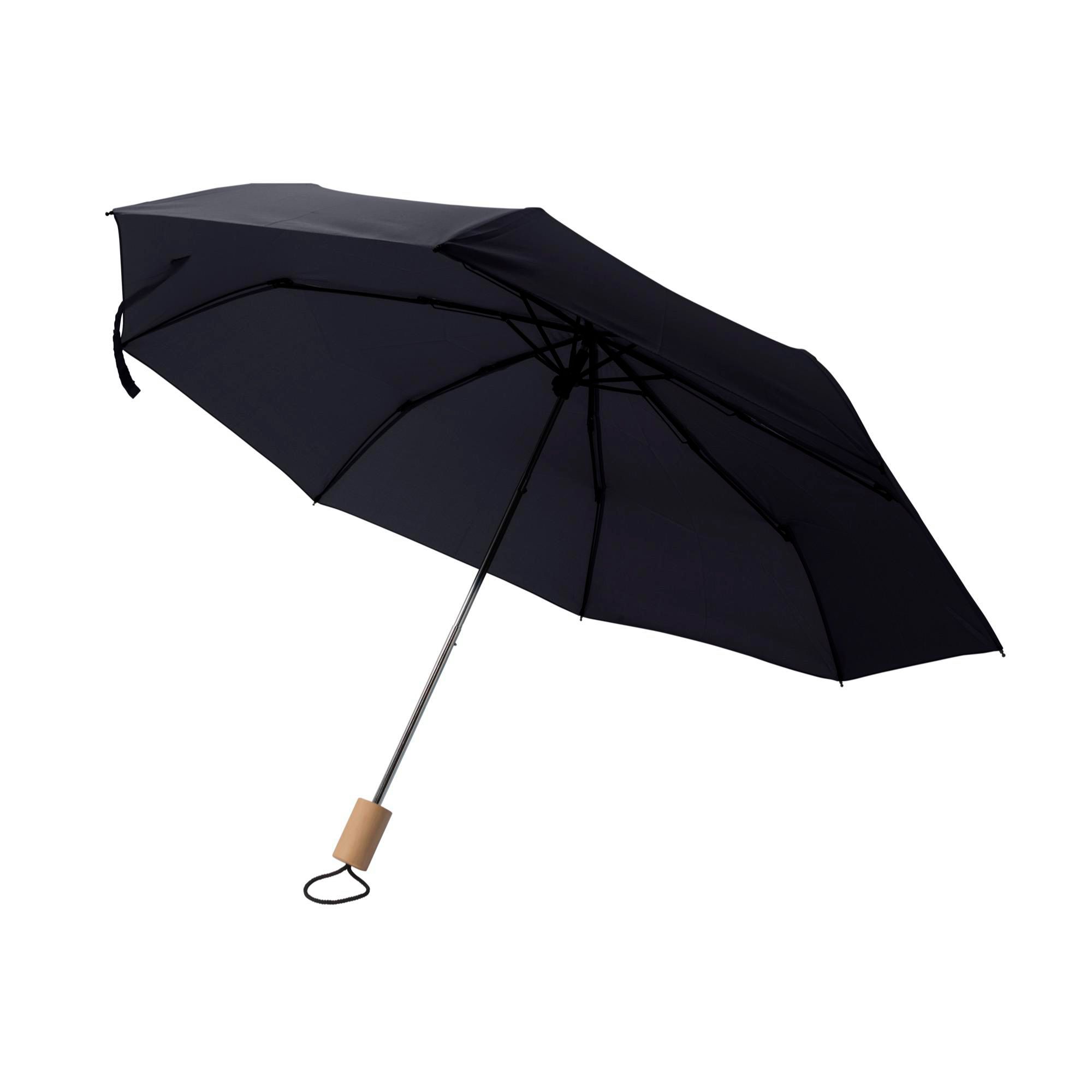 Paraply af rPET 190T Brooklyn - sort
