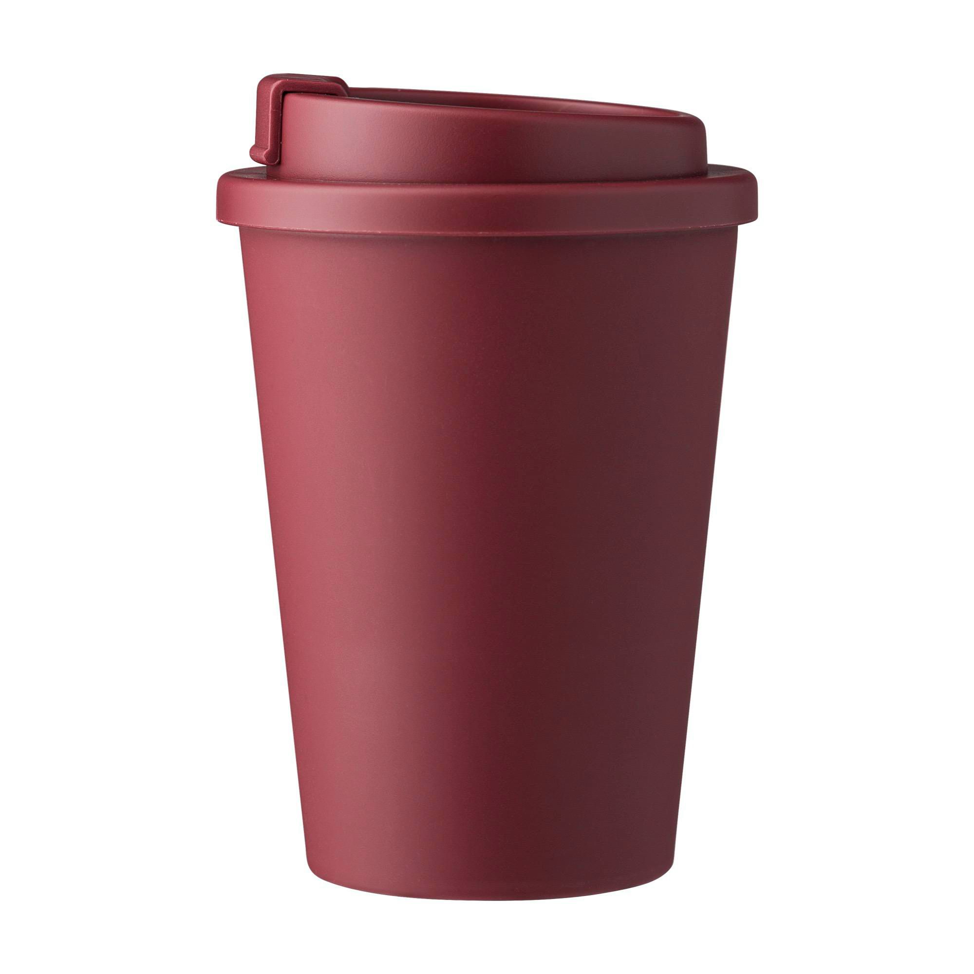 To-go-krus (350 ml) af PP Gabriela - bordeaux